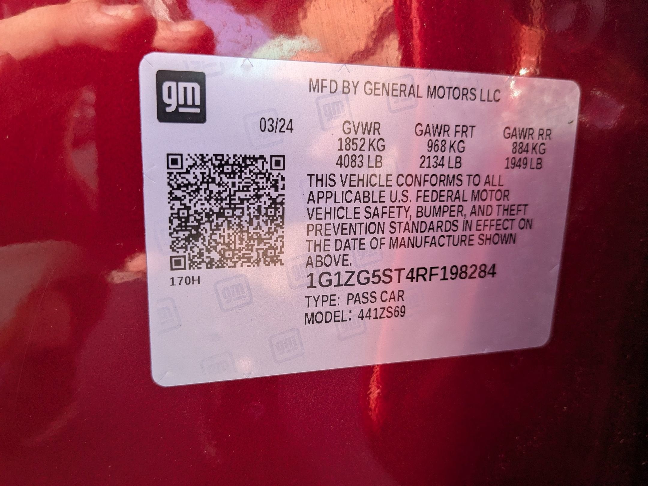 2024 Chevrolet Malibu RS