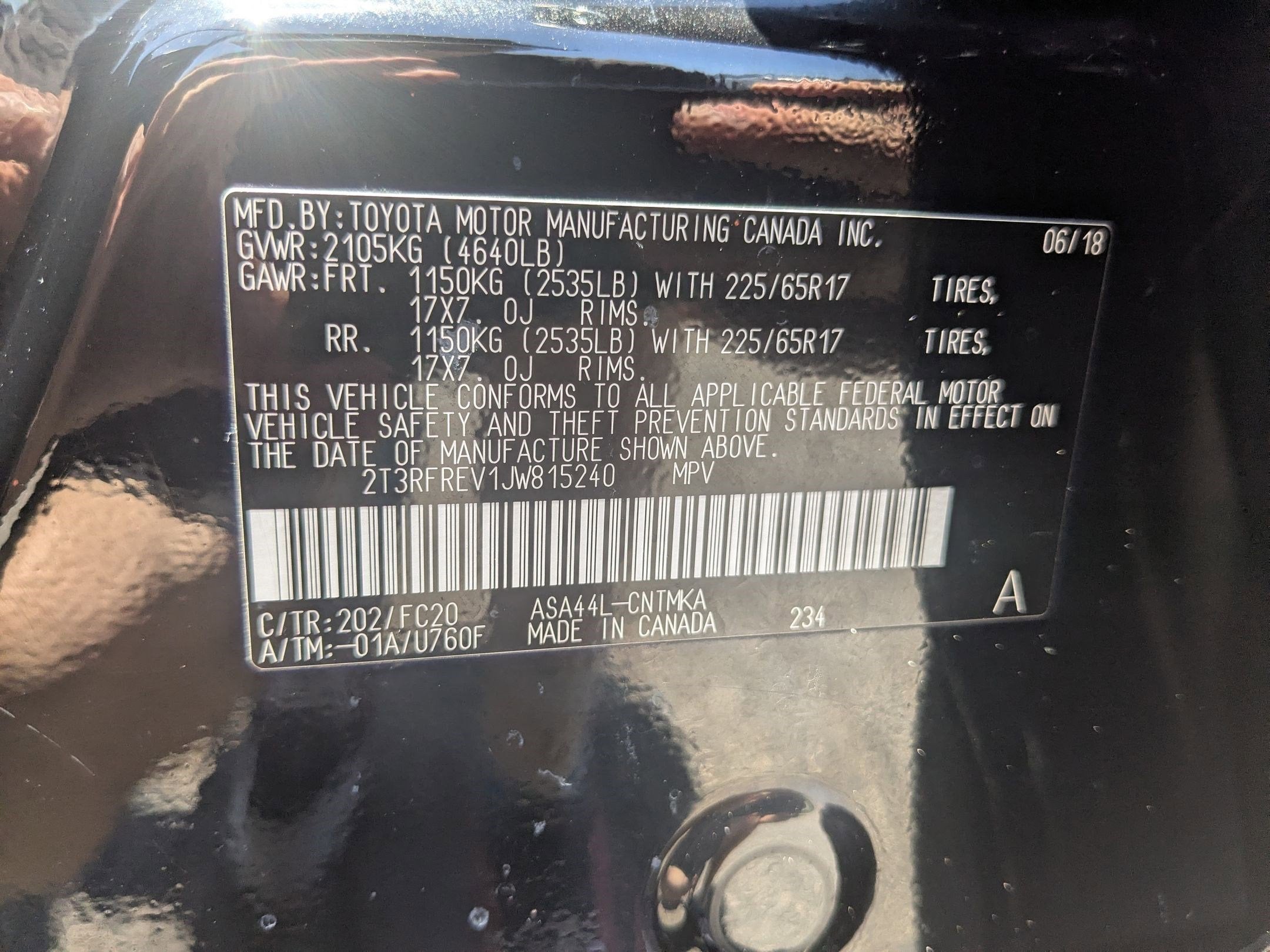 2018 Toyota RAV4 XLE