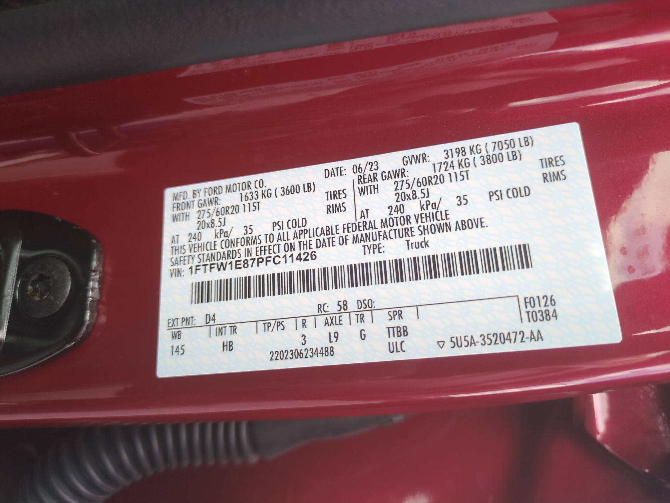 2023 Ford F-150 LARIAT