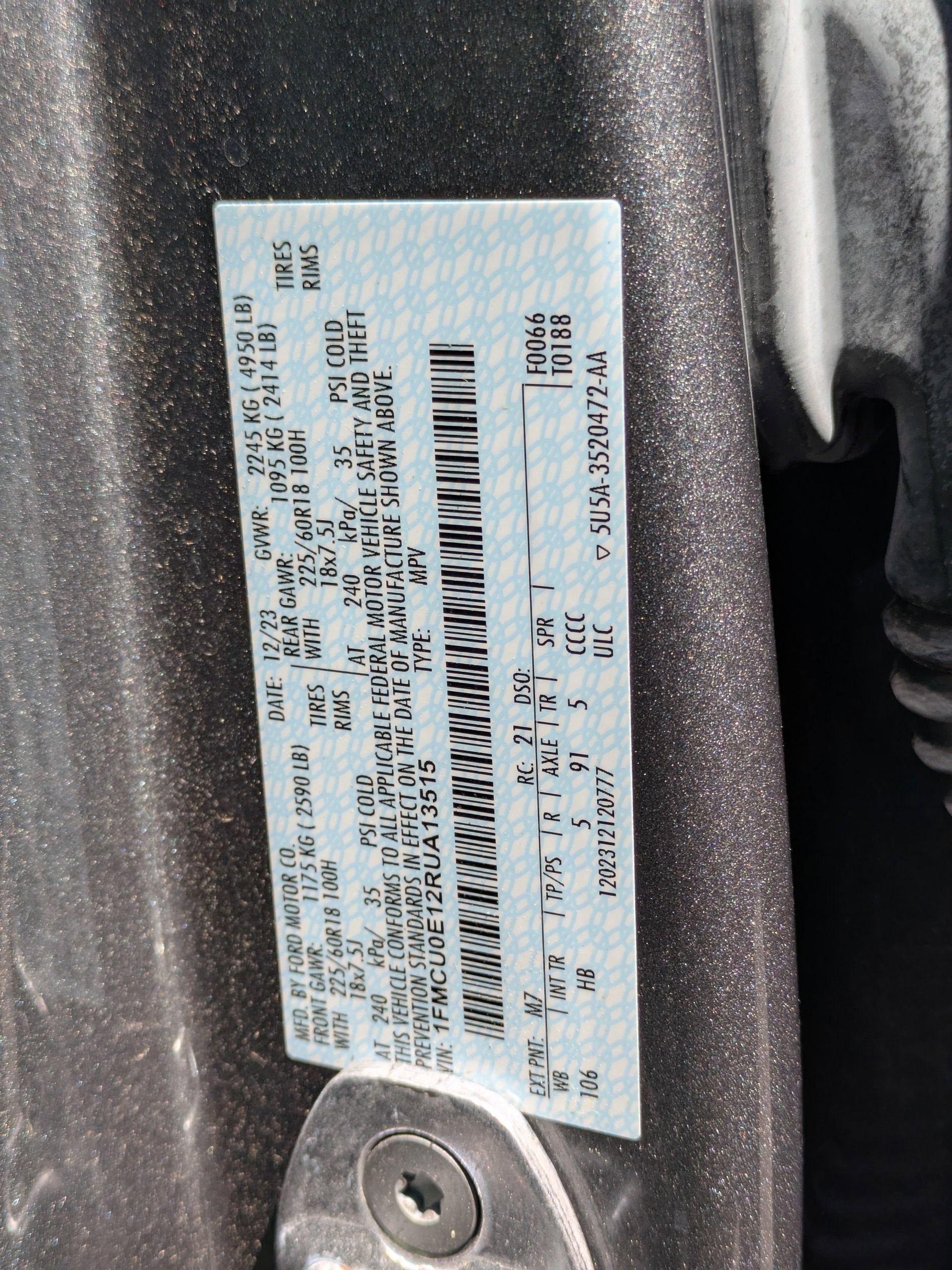 2024 Ford Escape PHEV