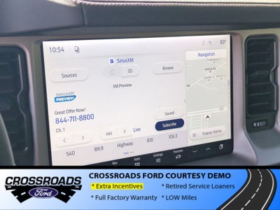 2026 Ford Bronco Outer Banks - Crossroads Courtesy Demo