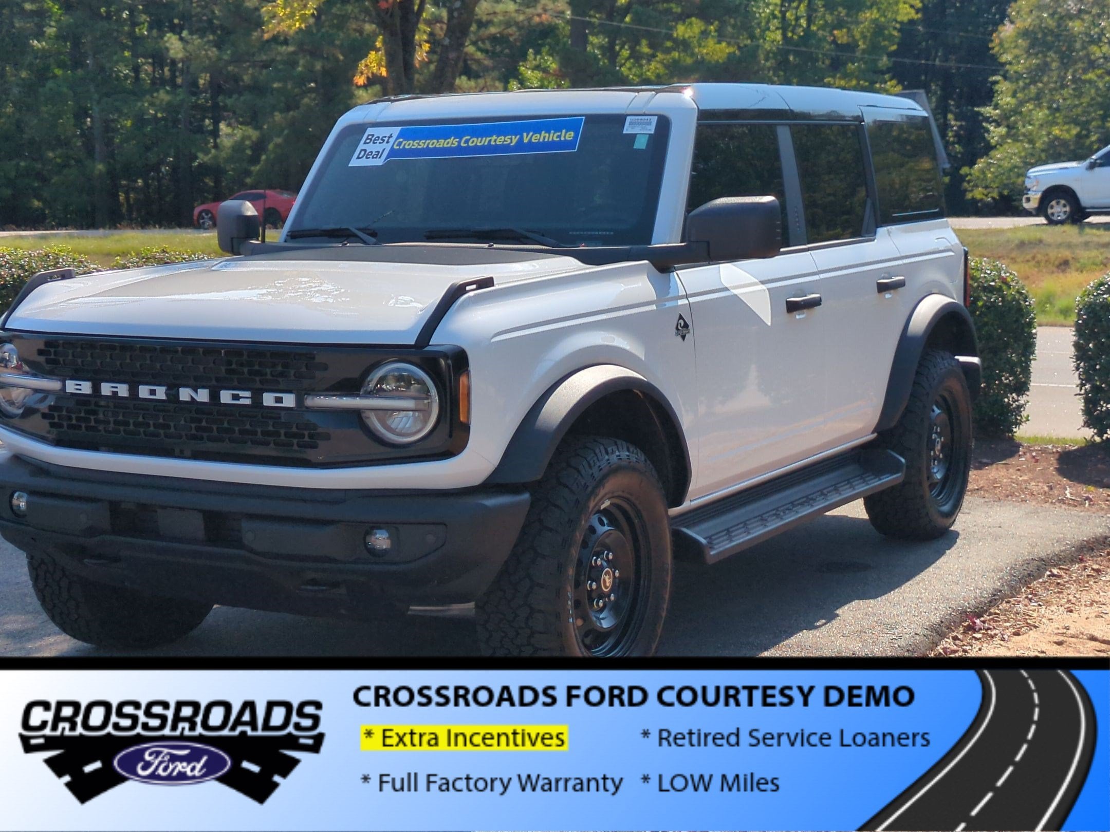 2026 Ford Bronco Outer Banks - Crossroads Courtesy Demo