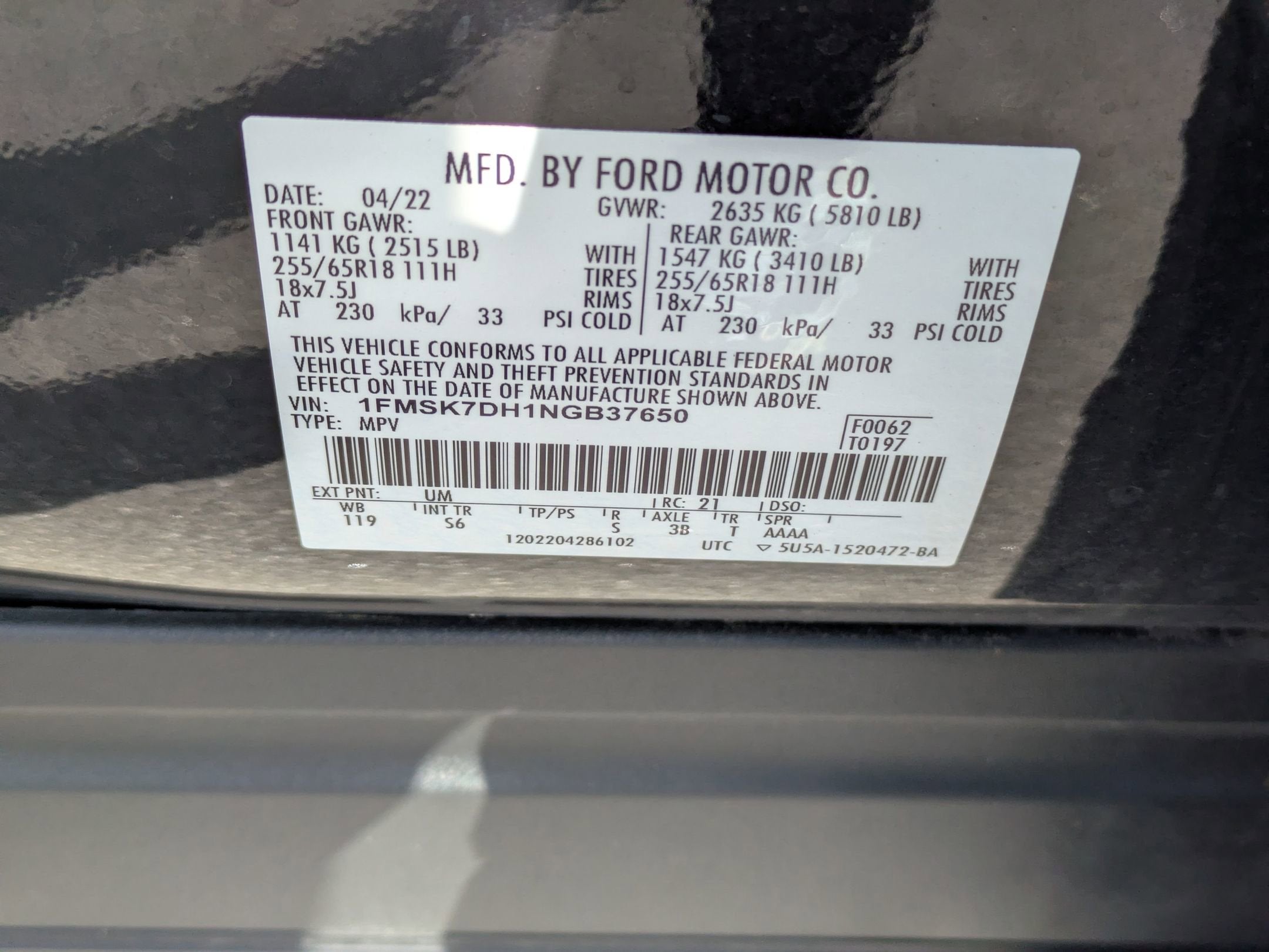 2022 Ford Explorer XLT