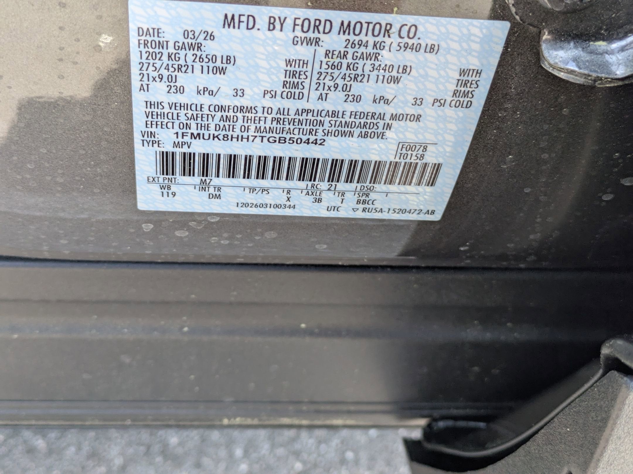 2026 Ford Explorer Platinum