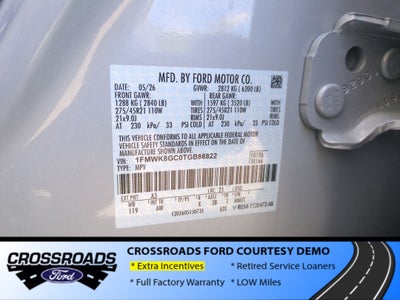 2026 Ford Explorer ST - Crossroads Courtesy Demo