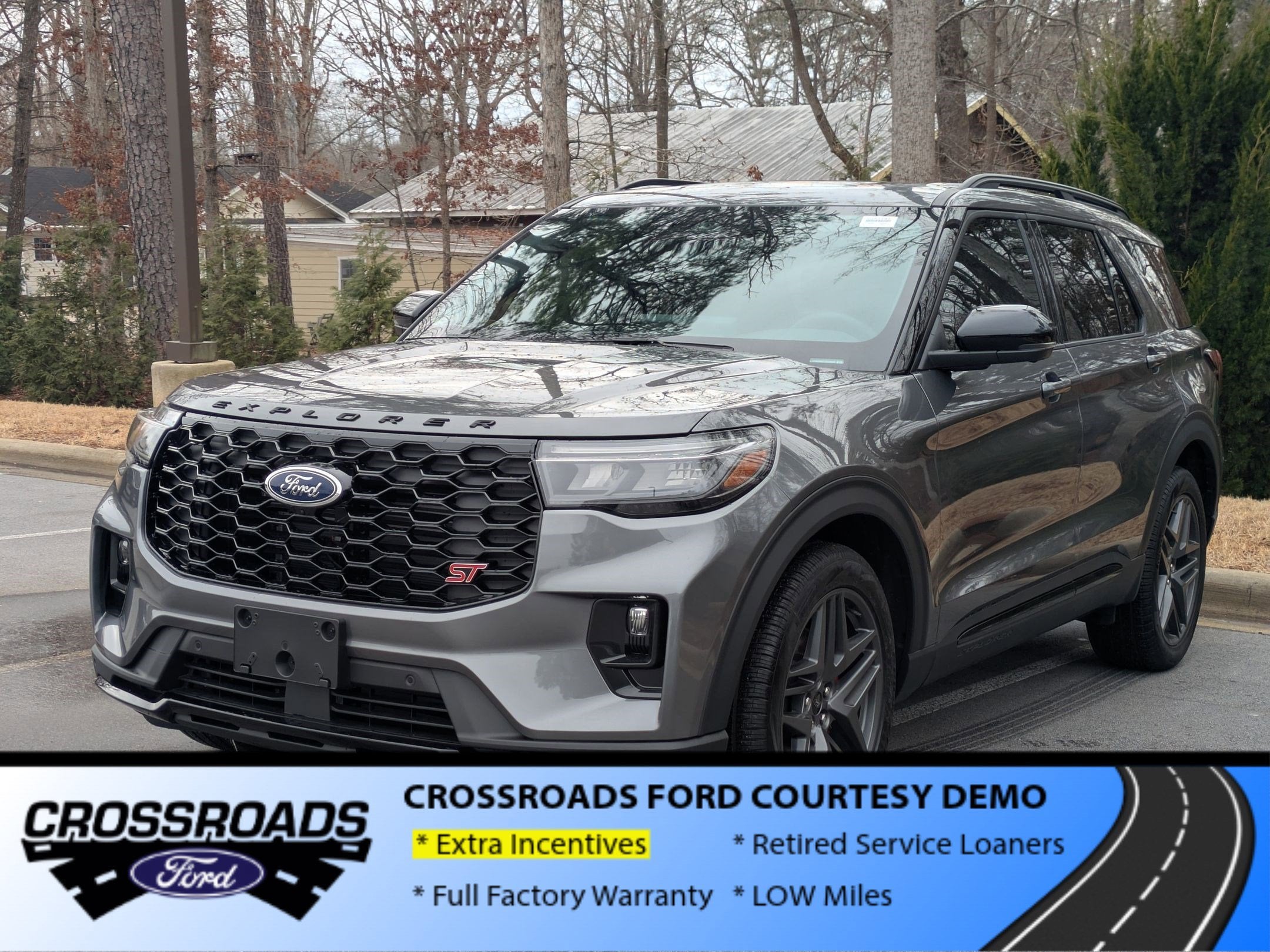 2025 Ford Explorer ST - Crossroads Courtesy Demo