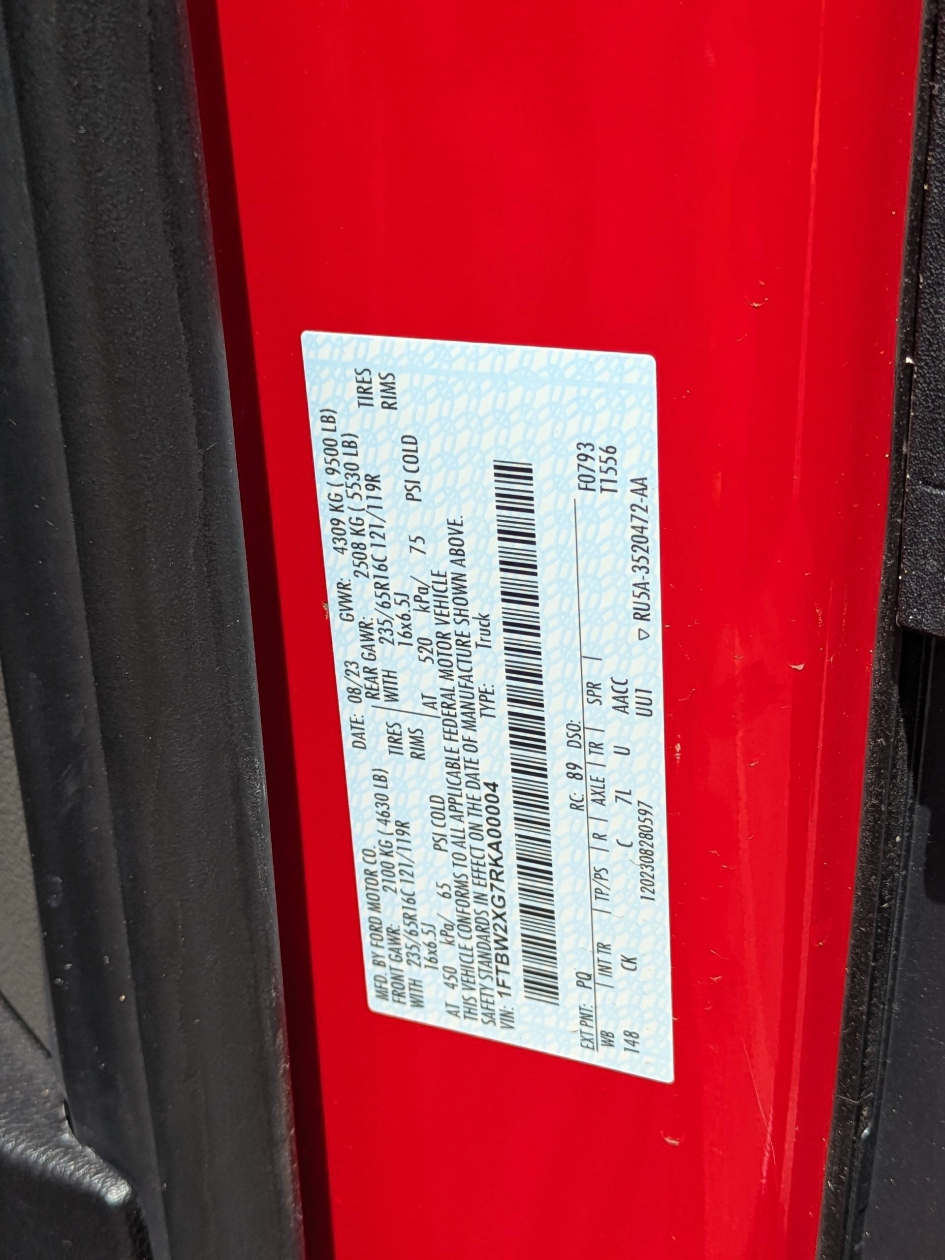 2024 Ford Transit Cargo Van Base