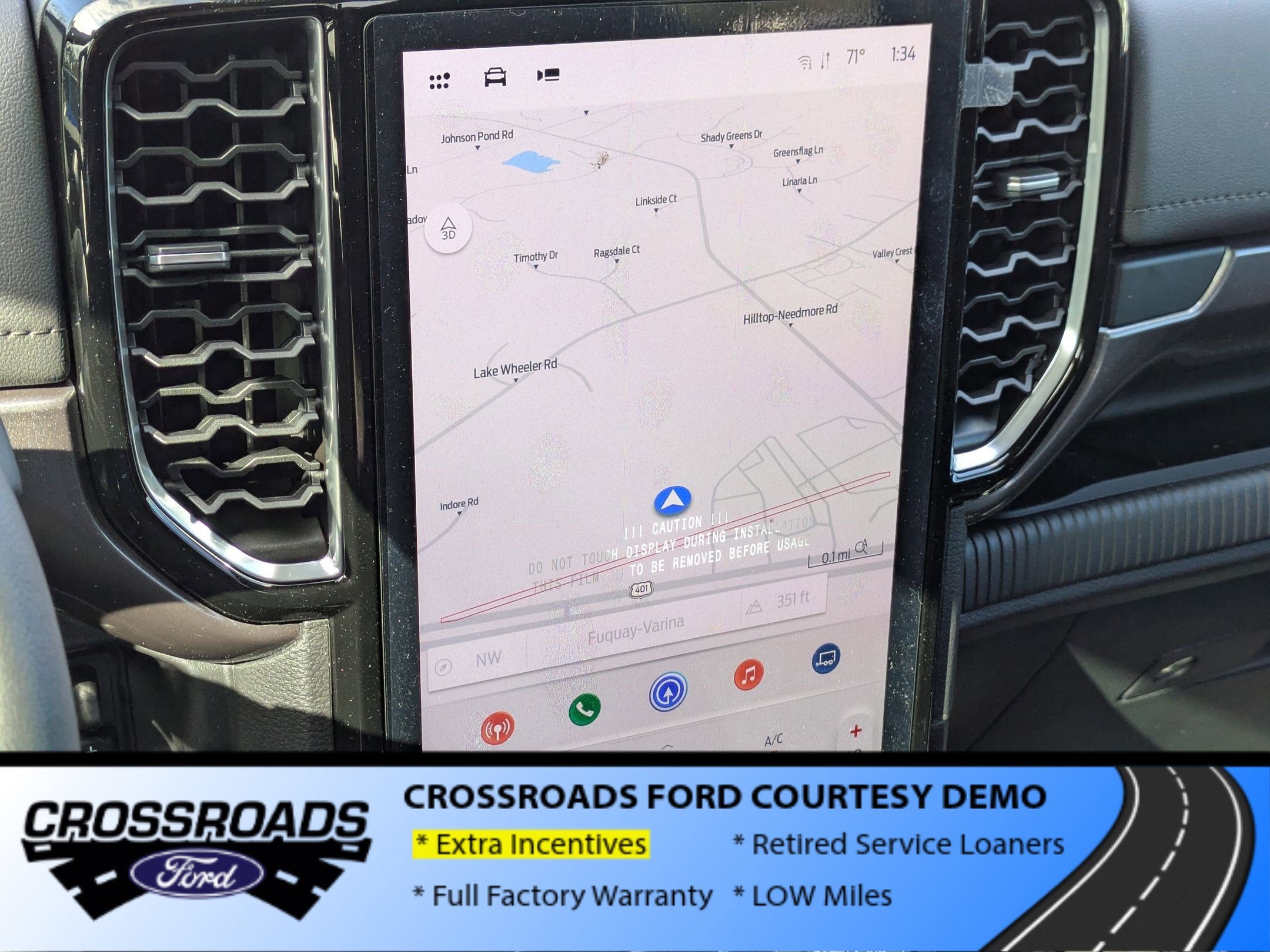 2025 Ford Ranger Lariat - Crossroads Courtesy Demo