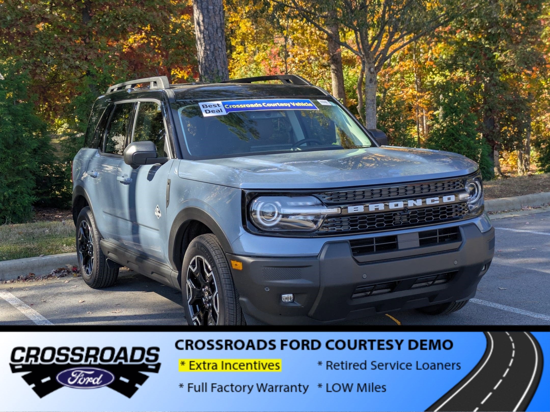 2025 Ford Bronco Sport Outer Banks - Crossroads Courtesy Demo