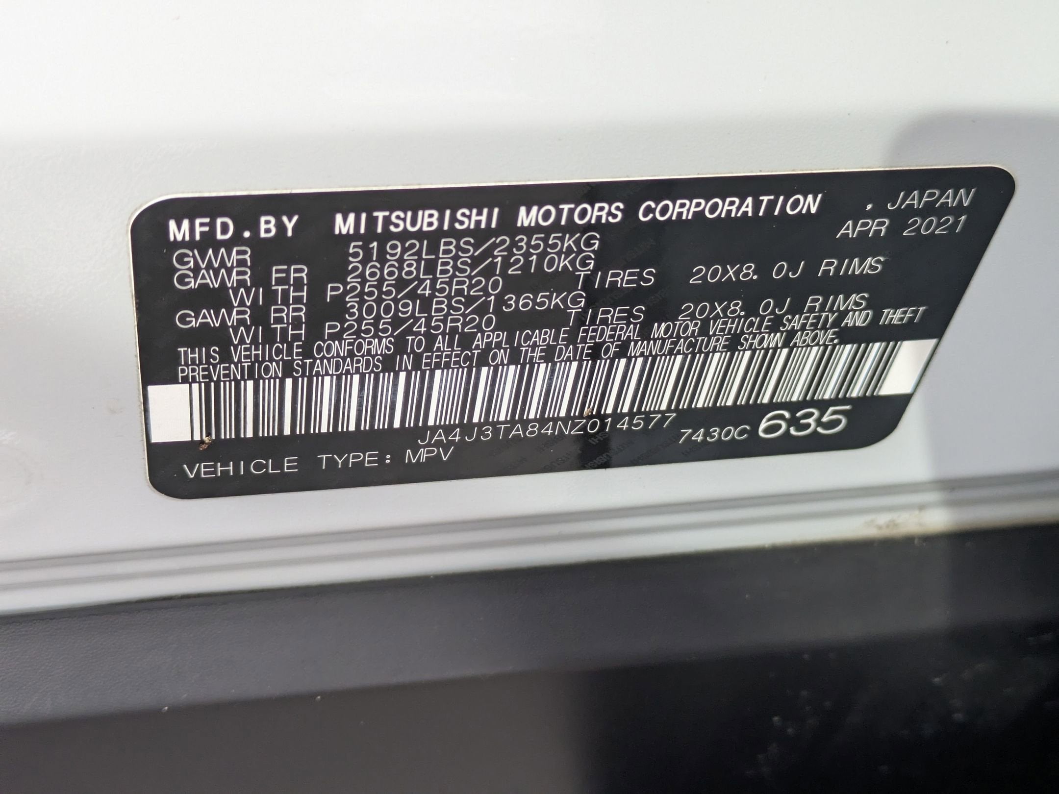 2022 Mitsubishi Outlander ES