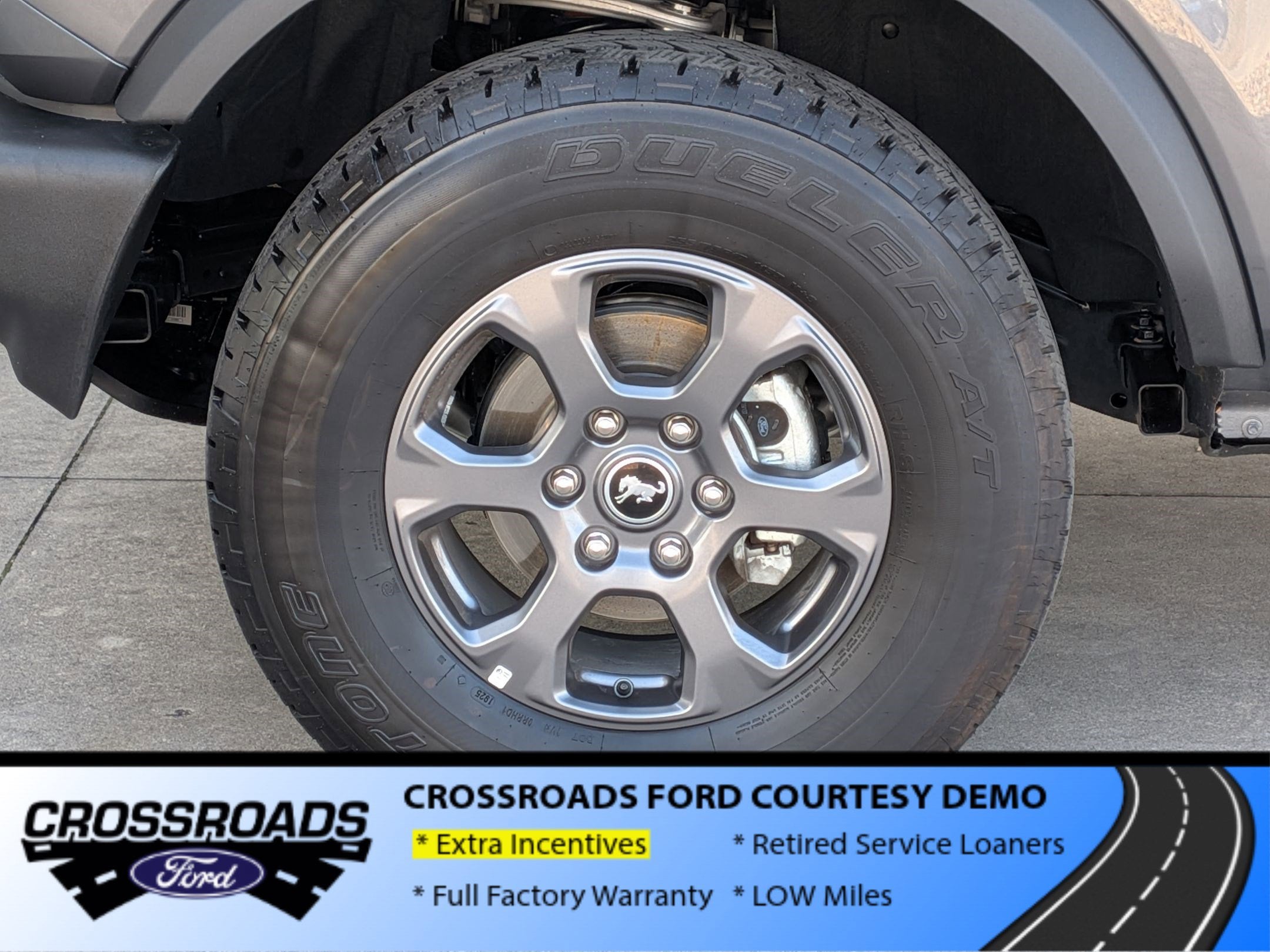 2025 Ford Bronco Big Bend - Crossroads Courtesy Demo