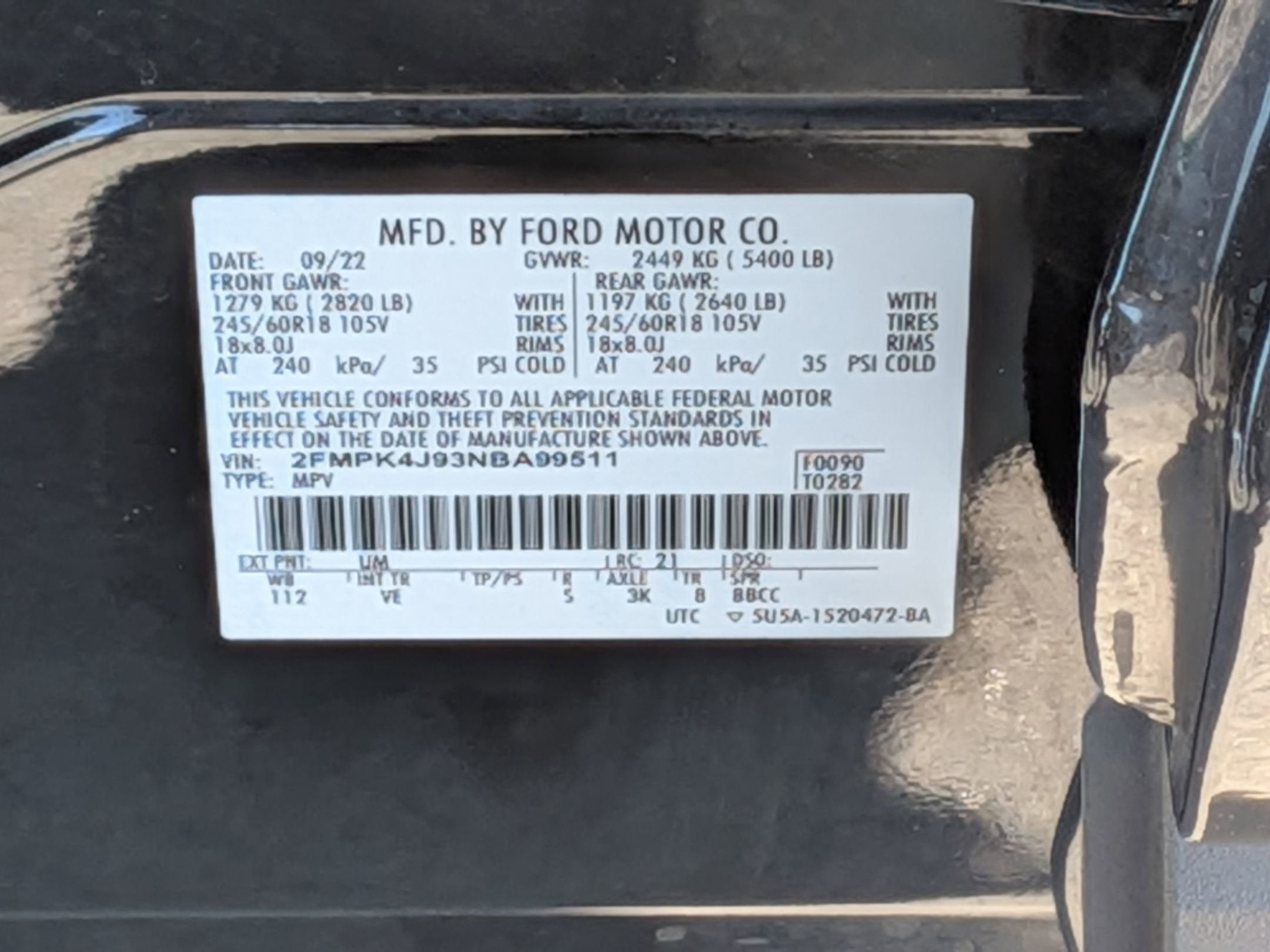 2022 Ford Edge SEL