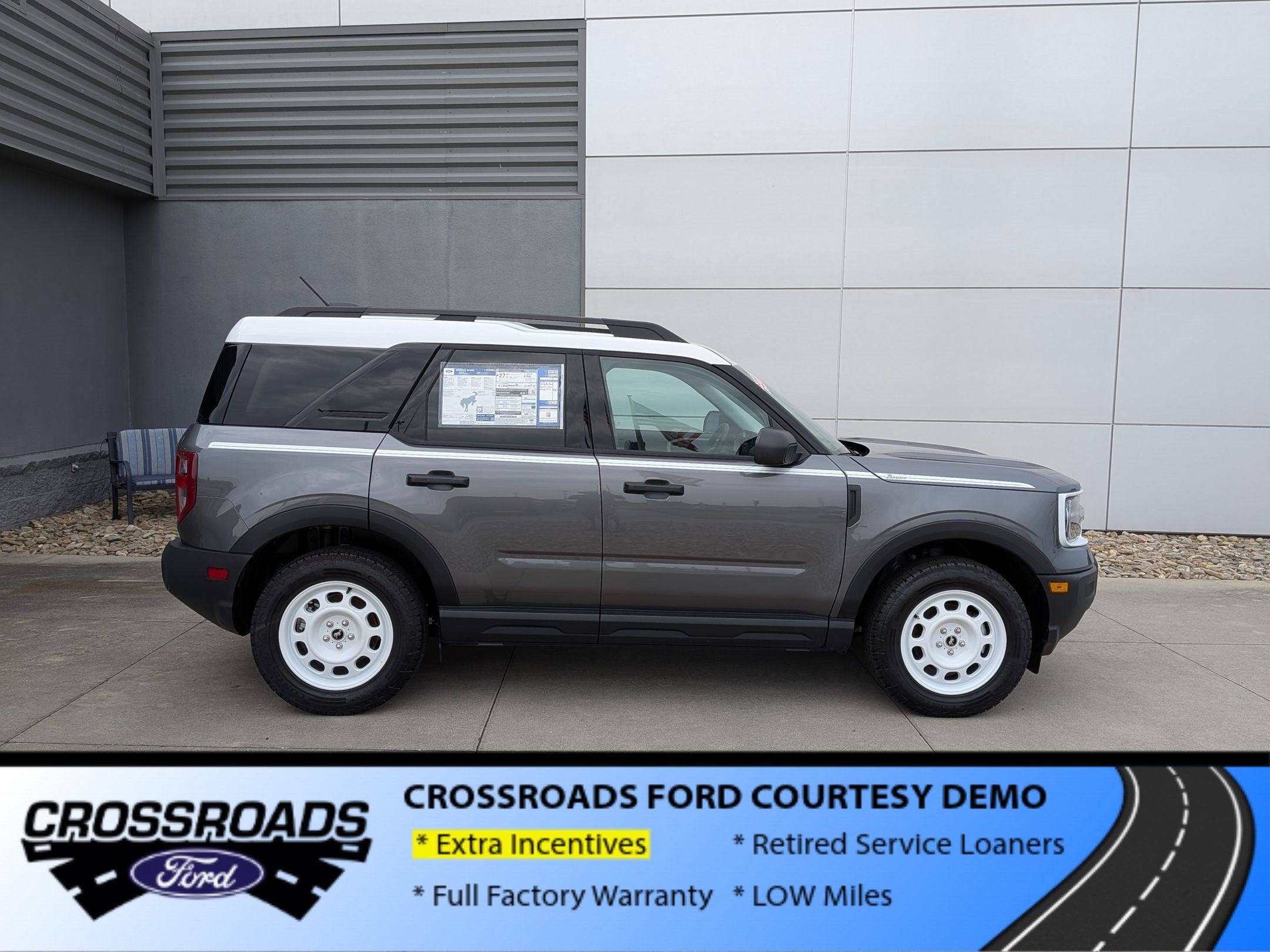 2026 Ford Bronco Sport Heritage - Crossroads Courtesy Demo