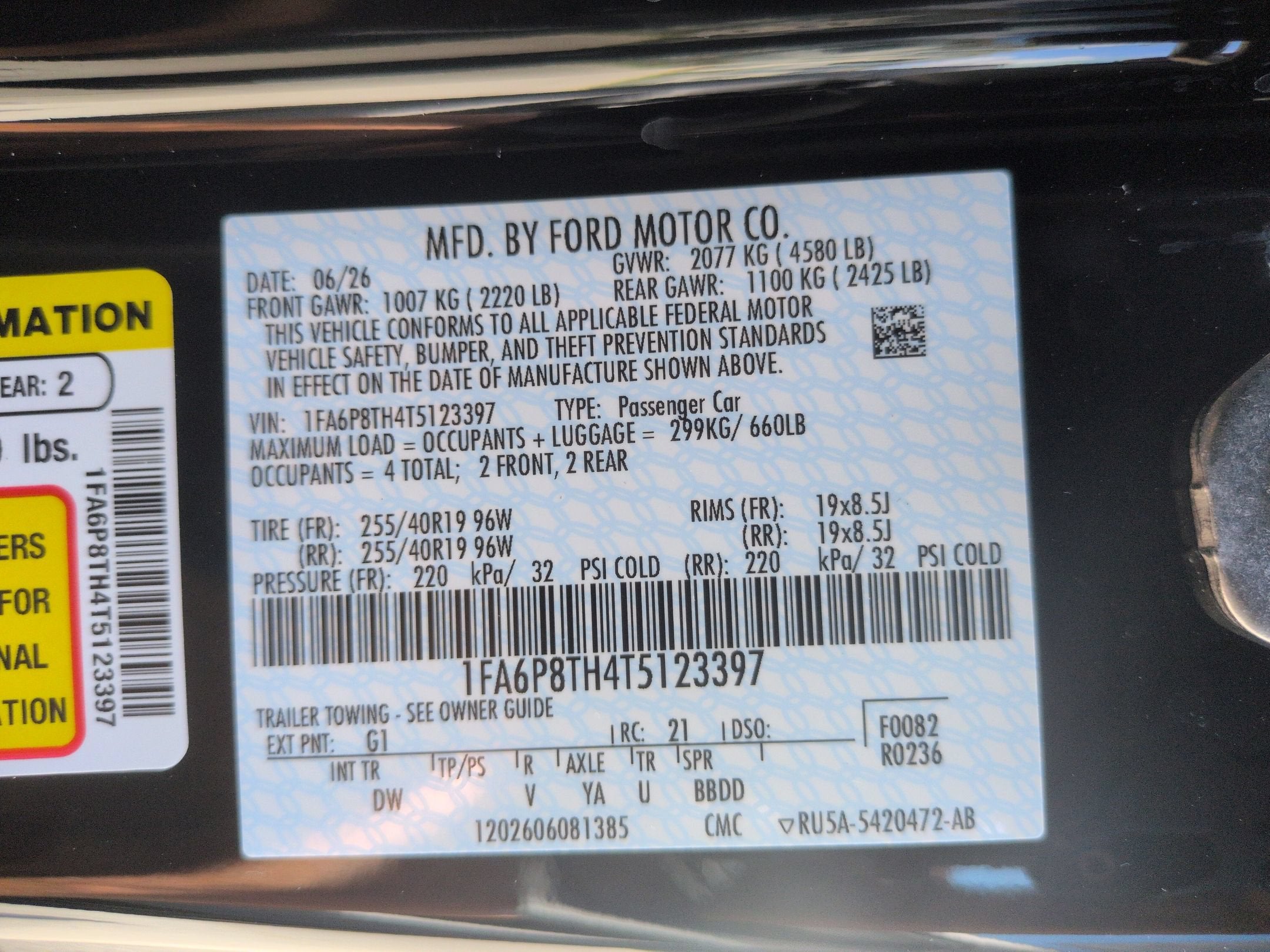 2026 Ford Mustang EcoBoost