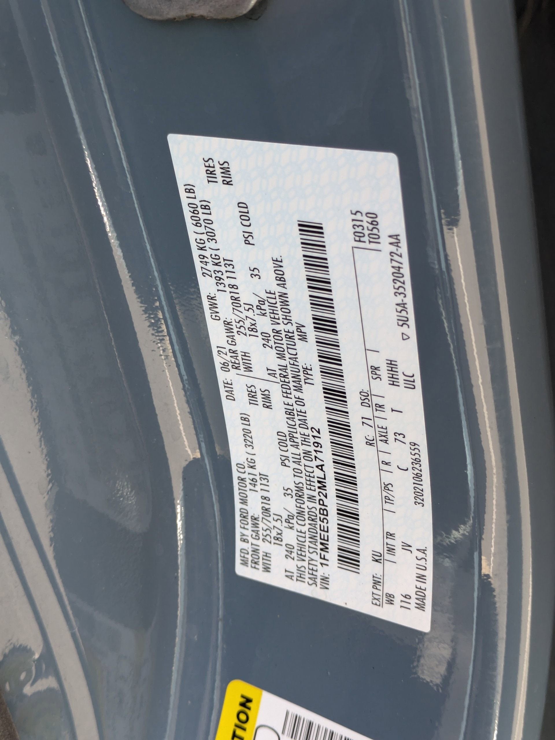 2021 Ford Bronco Outer Banks