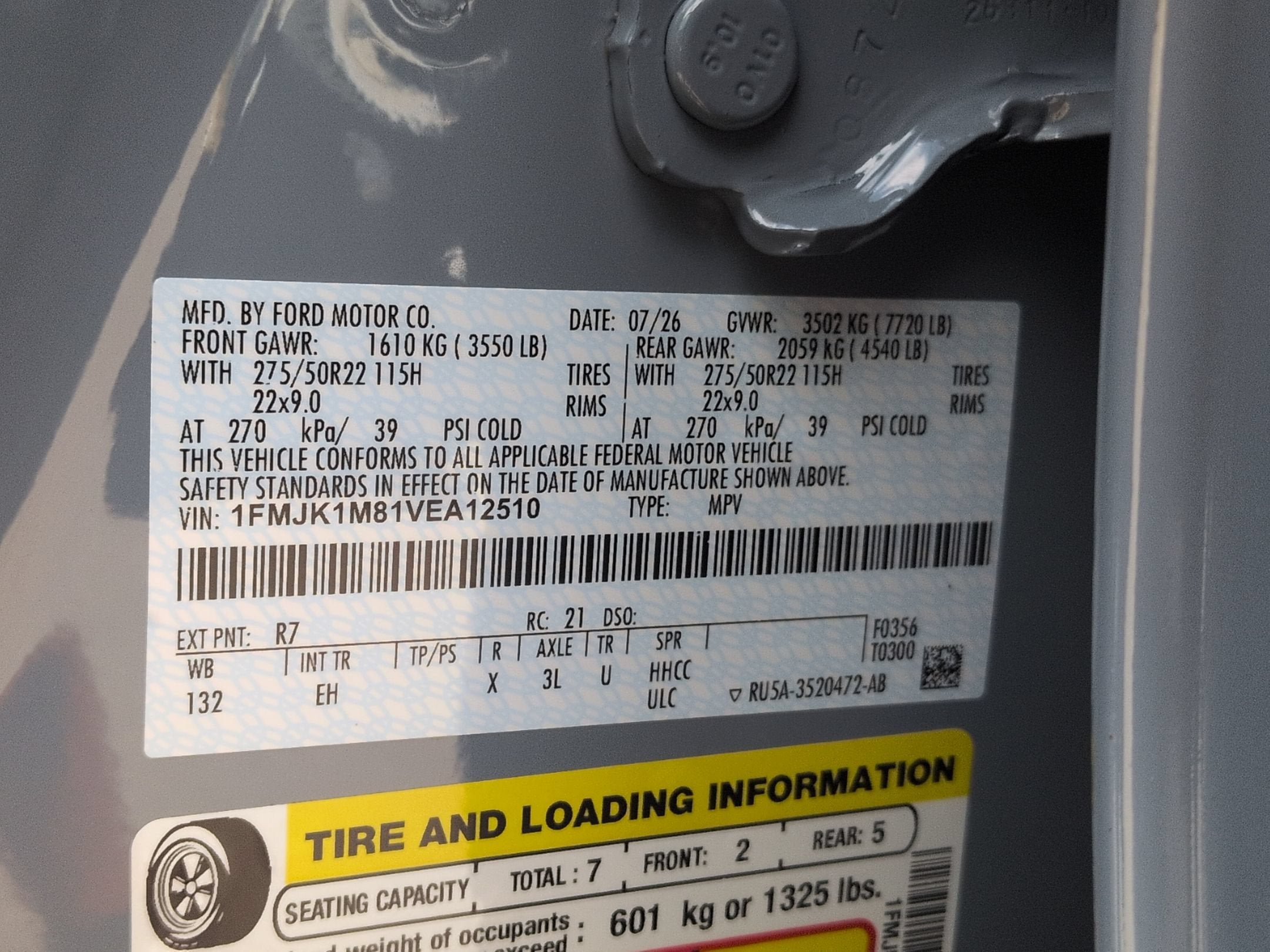 2027 Ford Expedition Max Platinum