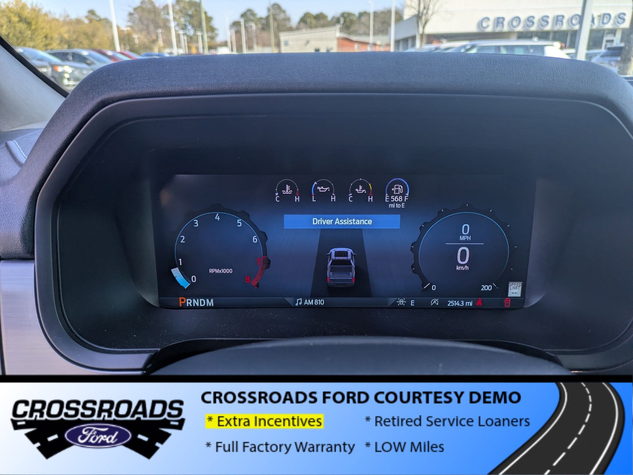 2025 Ford F-150 LARIAT - Crossroads Courtesy Demo