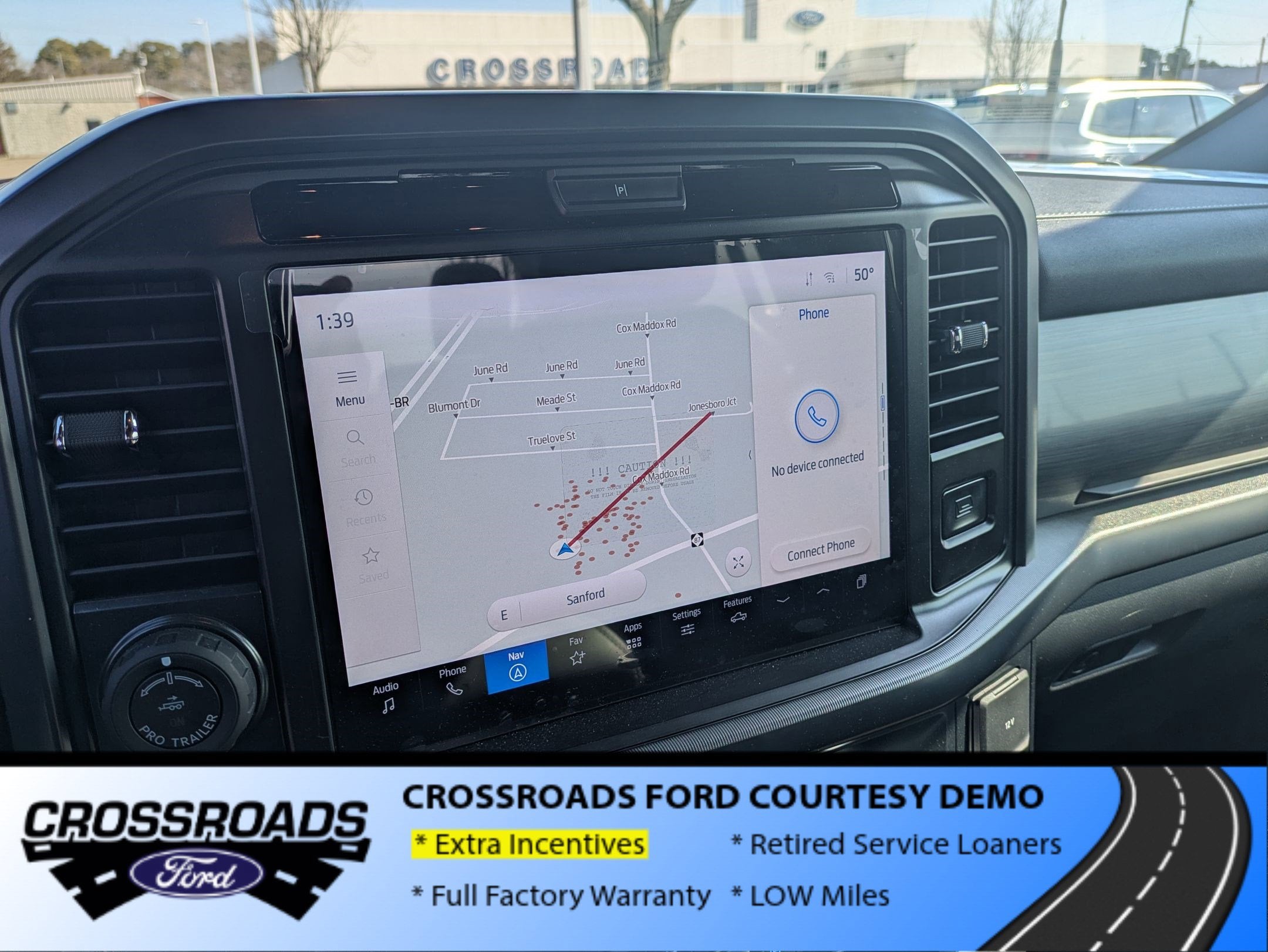 2025 Ford F-150 LARIAT - Crossroads Courtesy Demo