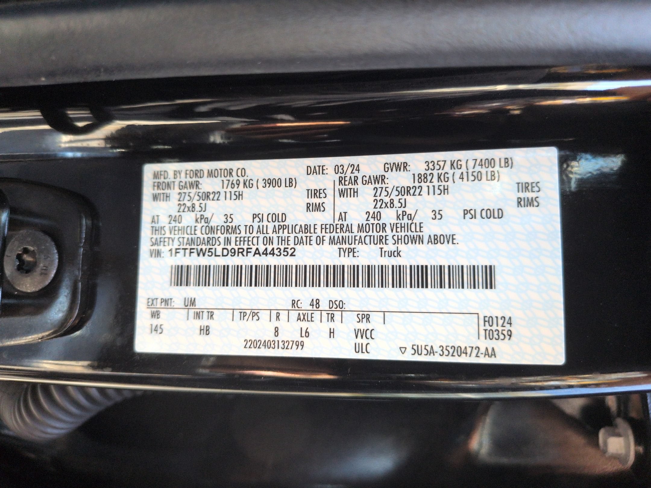 2024 Ford F-150 LARIAT