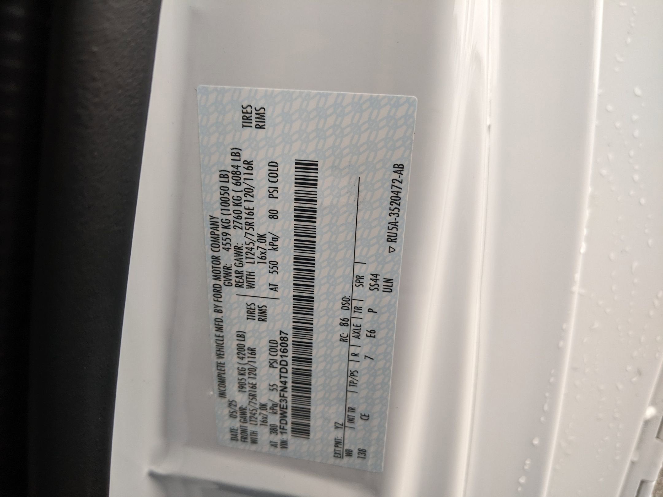 2026 Ford E-Series Cutaway Base