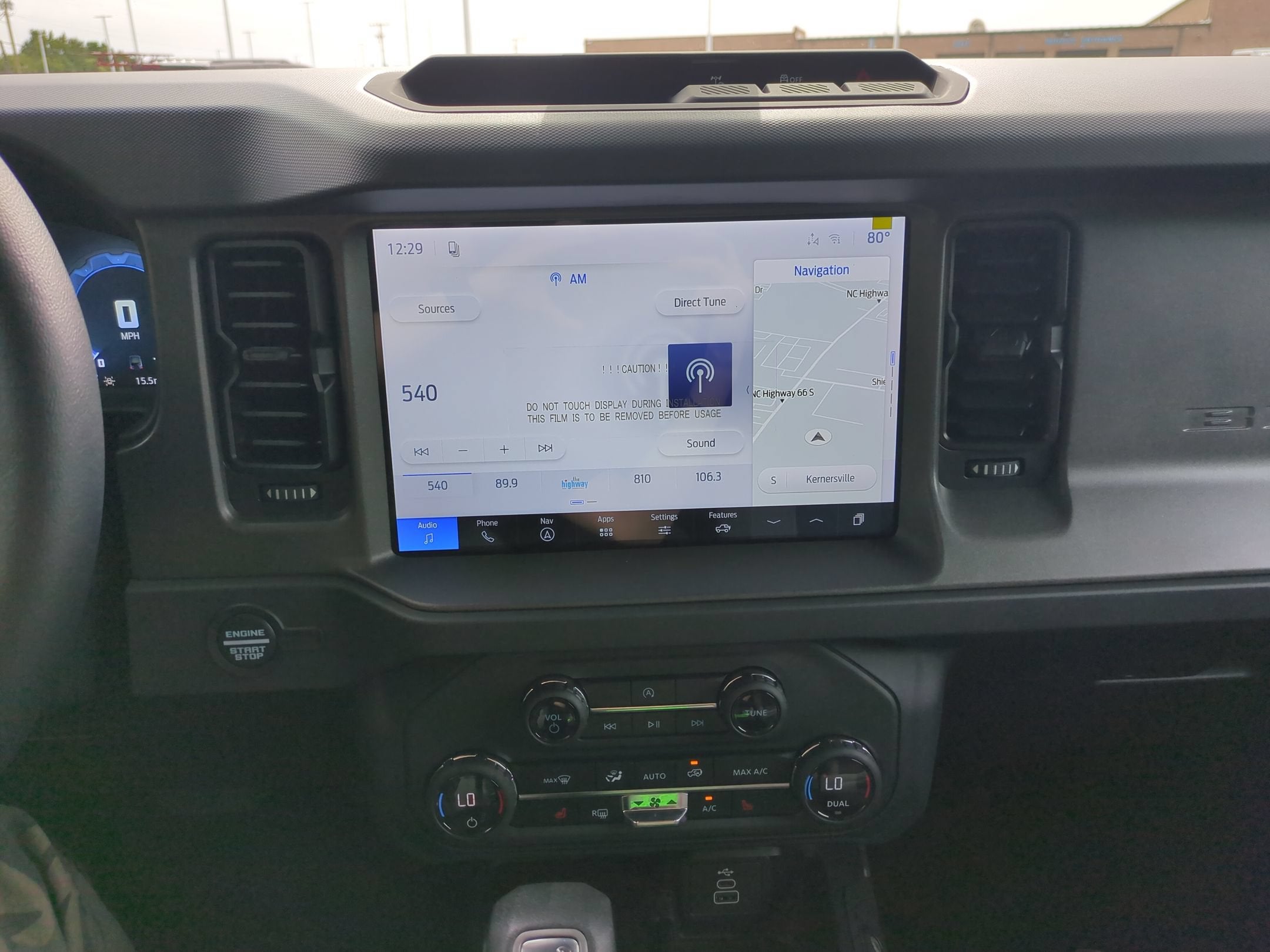 2026 Ford Bronco Big Bend Custom Garage