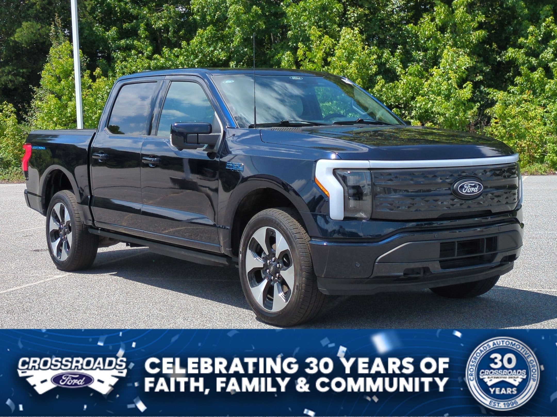 Used 2025 Ford F-150 Lightning Platinum with VIN 1FT6W7L78SWG02719 for sale in Kernersville, NC