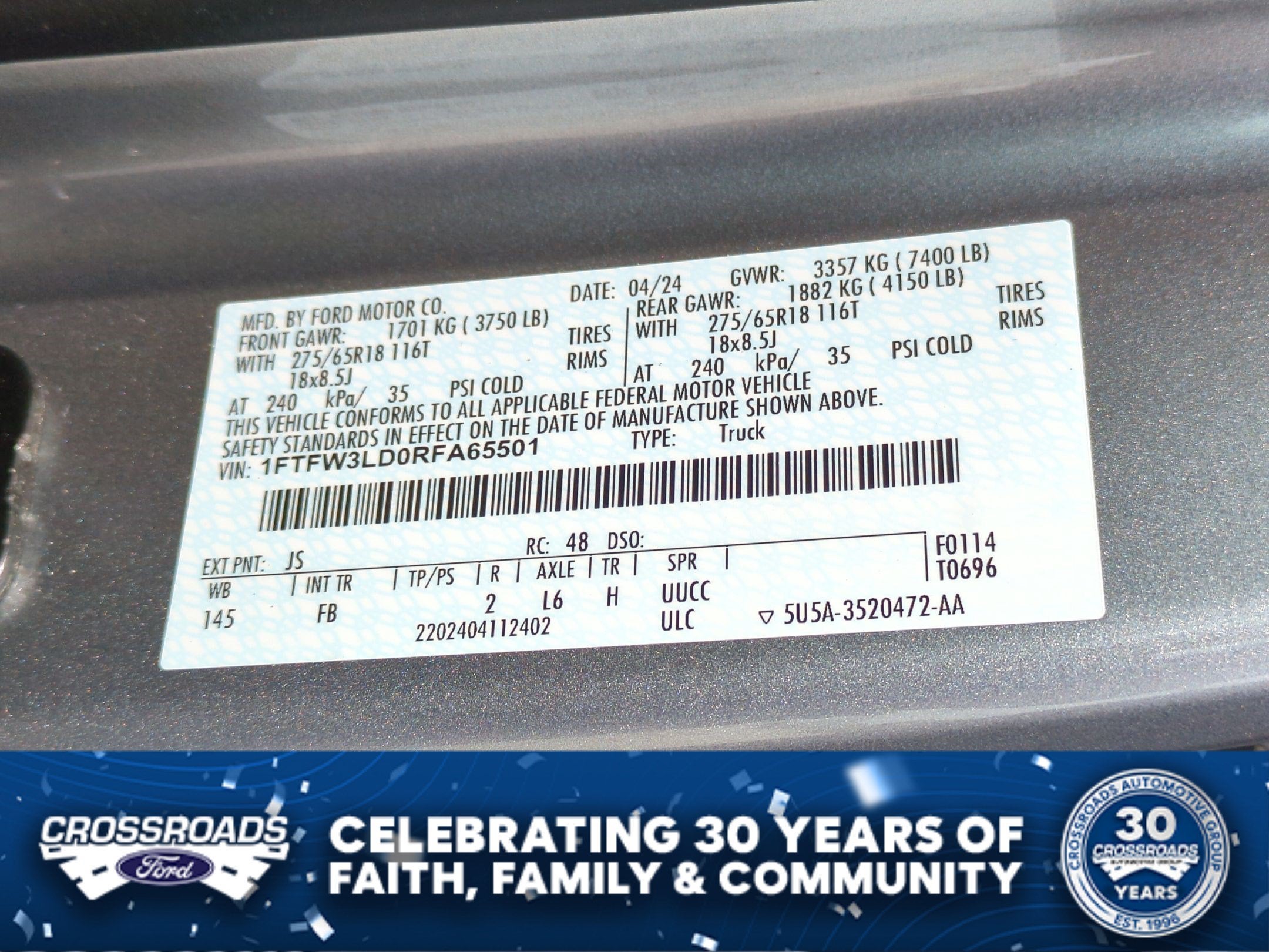 2024 Ford F-150 XLT