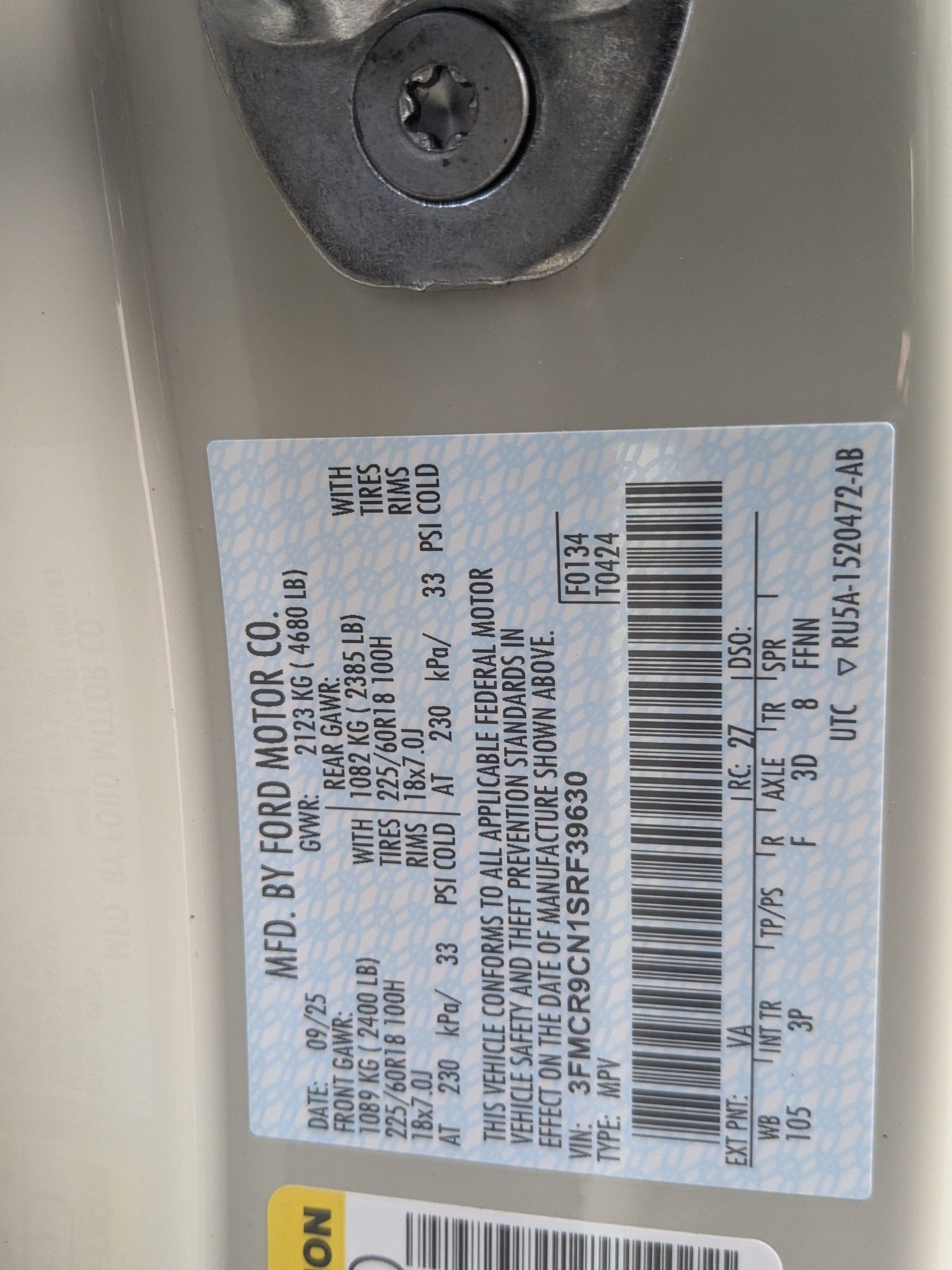 2025 Ford Bronco Sport Outer Banks