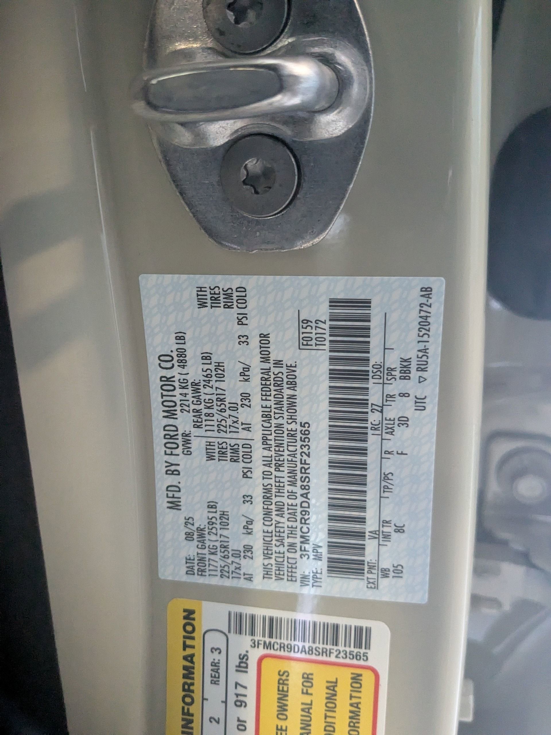 2025 Ford Bronco Sport Badlands