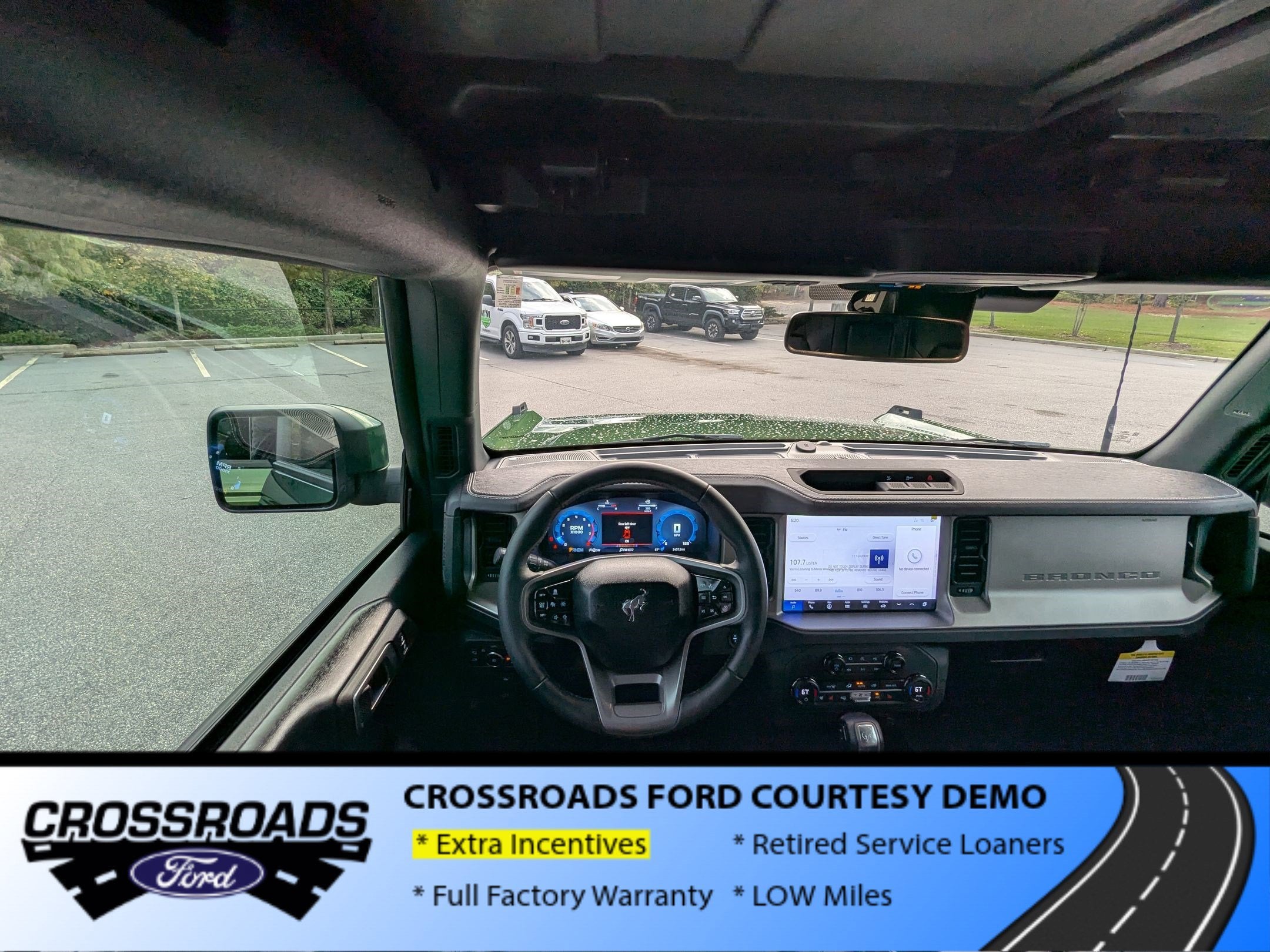 2025 Ford Bronco Outer Banks - Crossroads Courtesy Demo