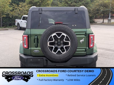 2025 Ford Bronco Outer Banks - Crossroads Courtesy Demo