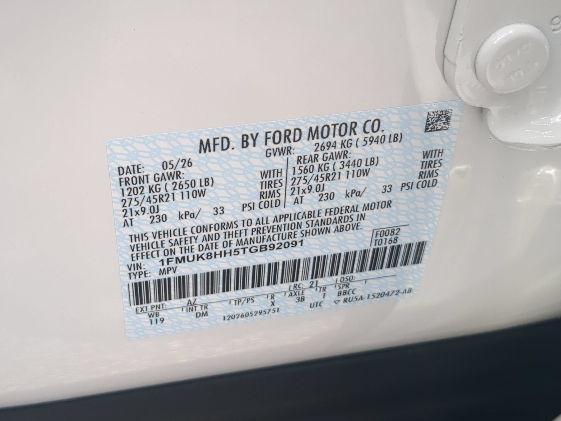 2026 Ford Explorer Platinum