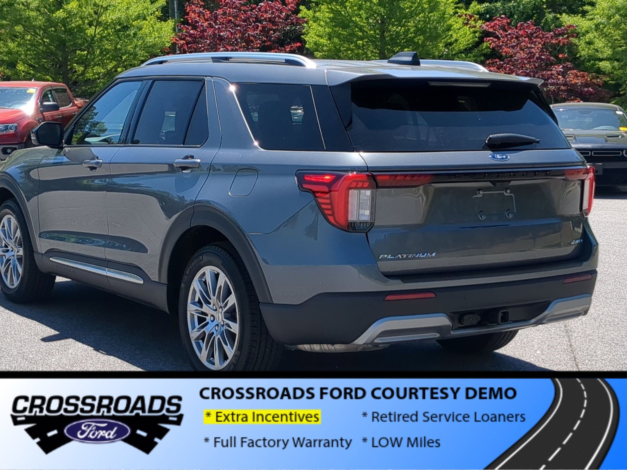 2026 Ford Explorer Platinum - Crossroads Courtesy Demo