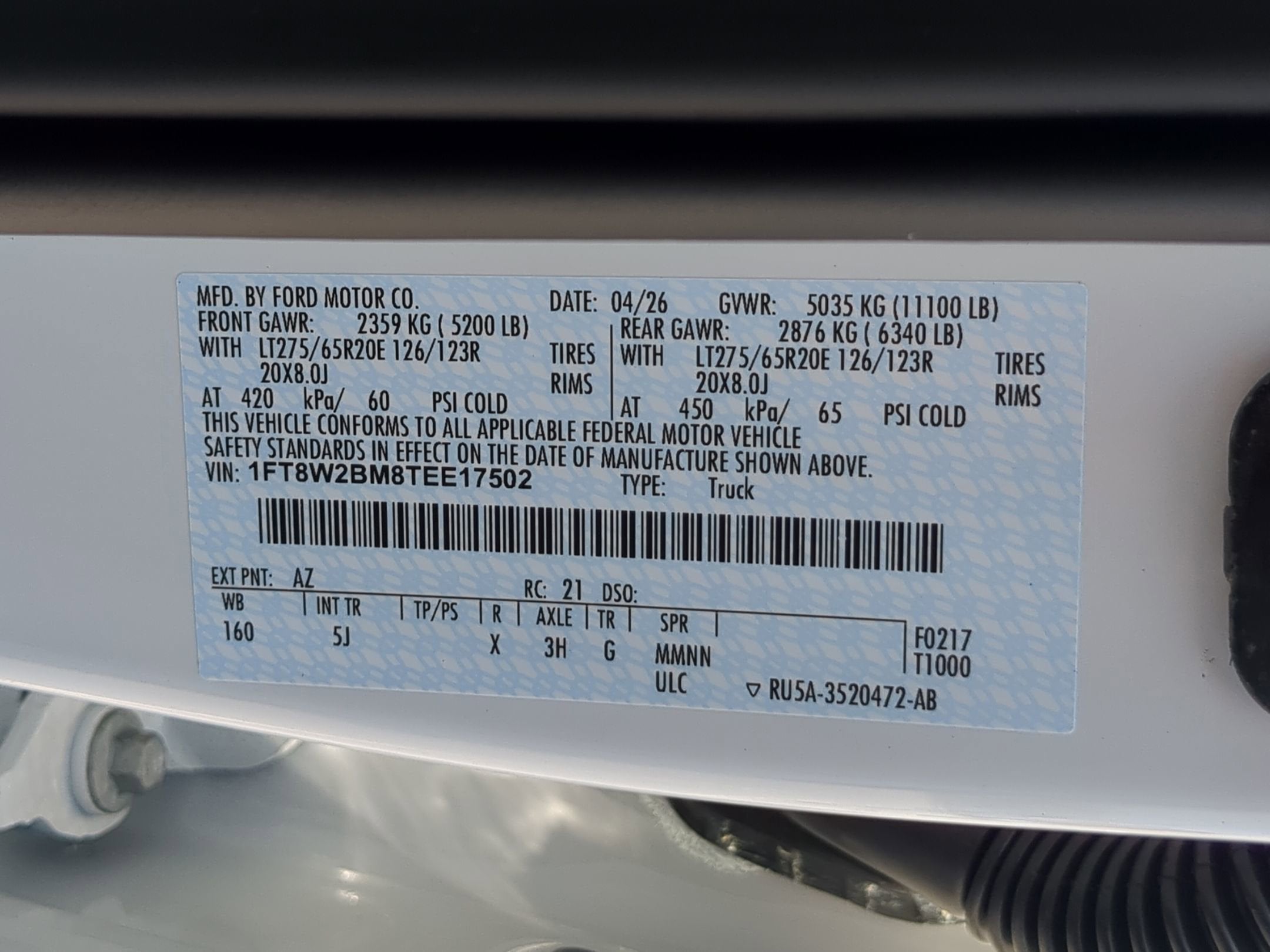 2026 Ford Super Duty F-250 SRW Base