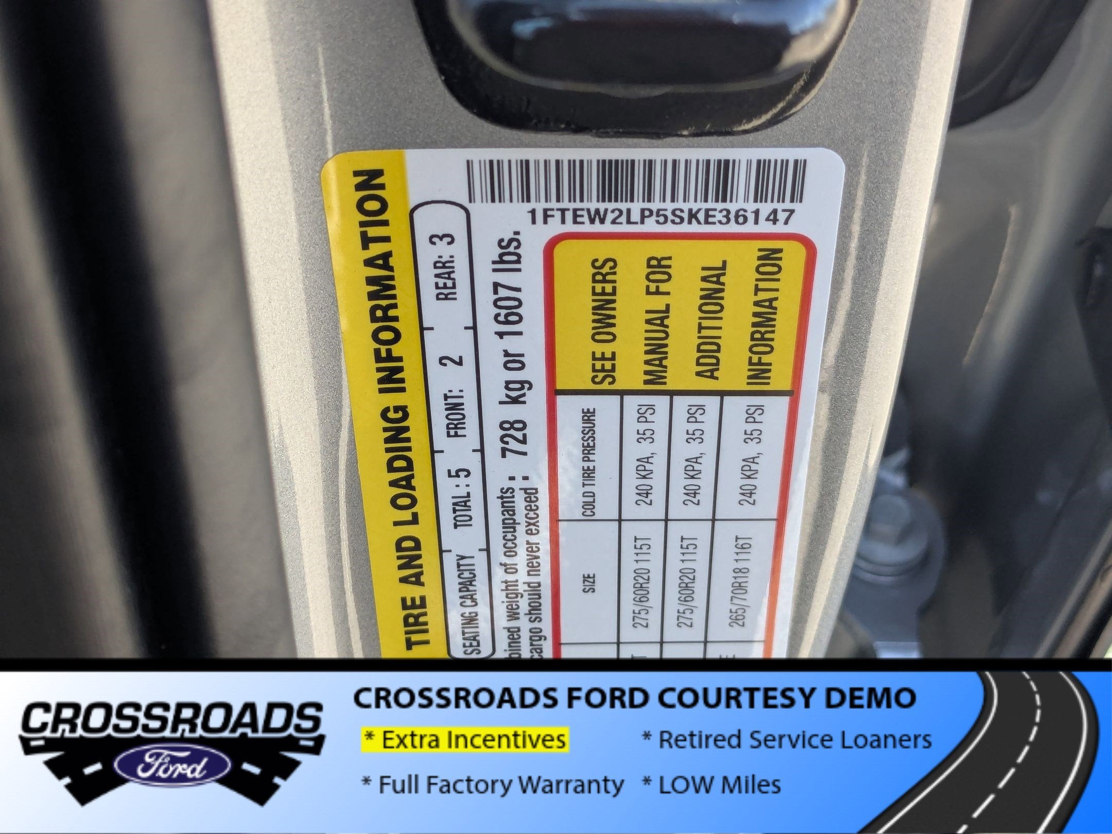 2025 Ford F-150 STX - Crossroads Courtesy Demo