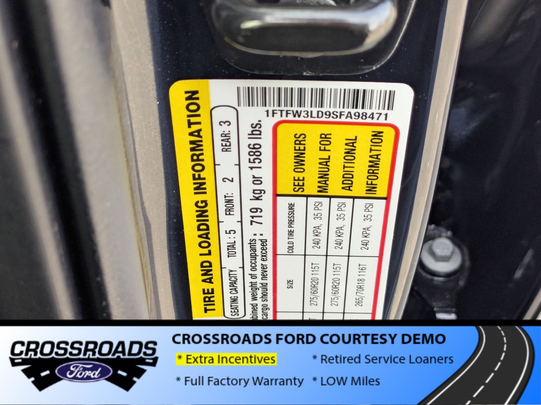 2025 Ford F-150 XLT - Crossroads Courtesy Demo