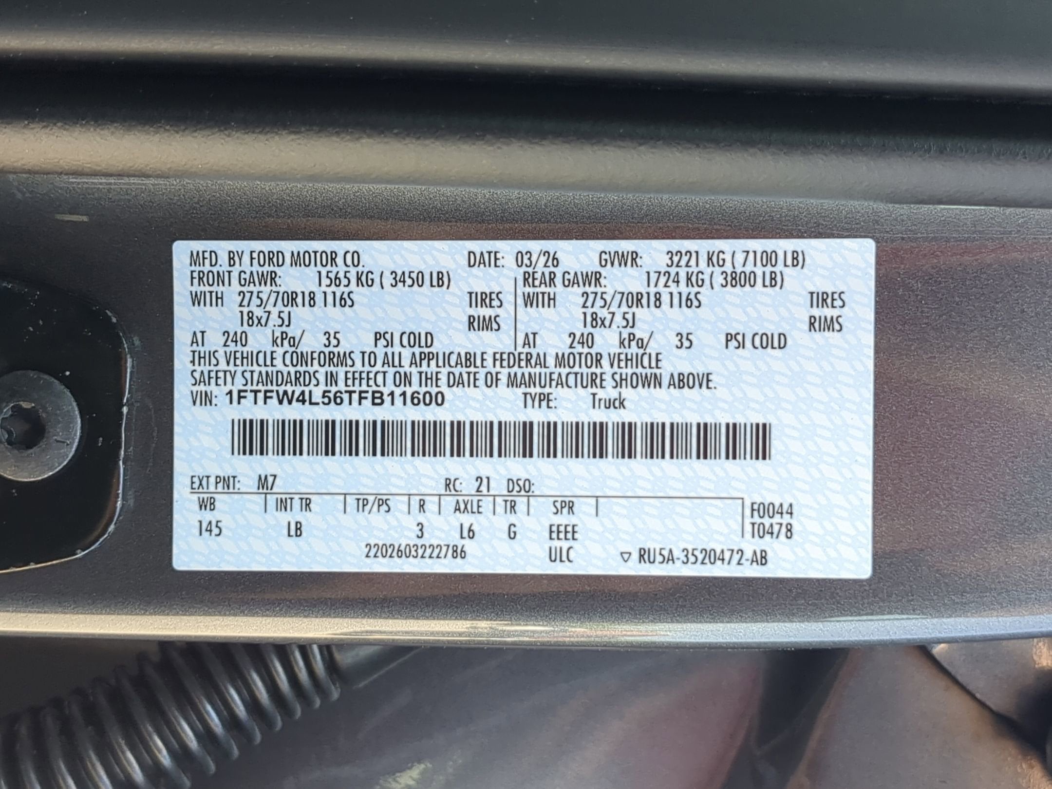 2026 Ford F-150 Tremor