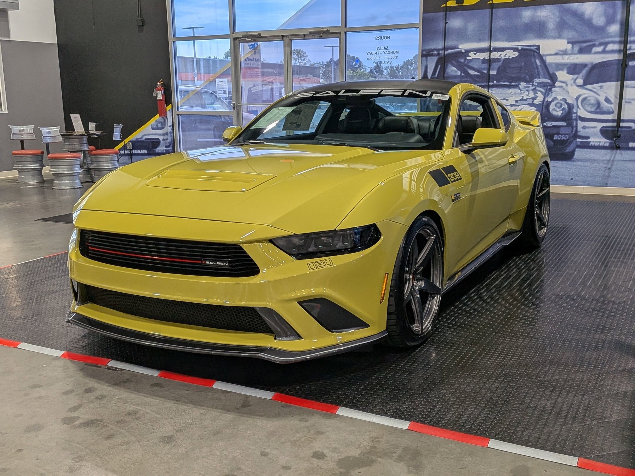2025 Ford Mustang GT Saleen Yellow Label