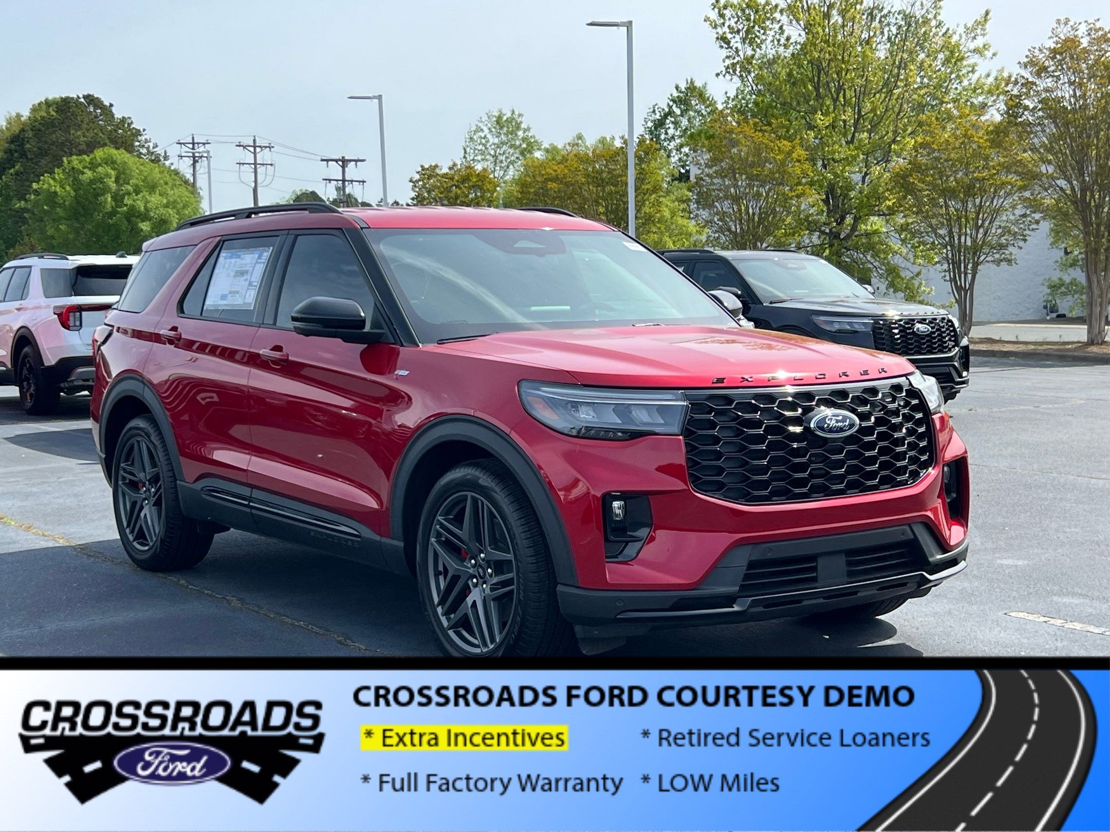 2026 Ford Explorer ST-Line - Crossroads Courtesy Demo