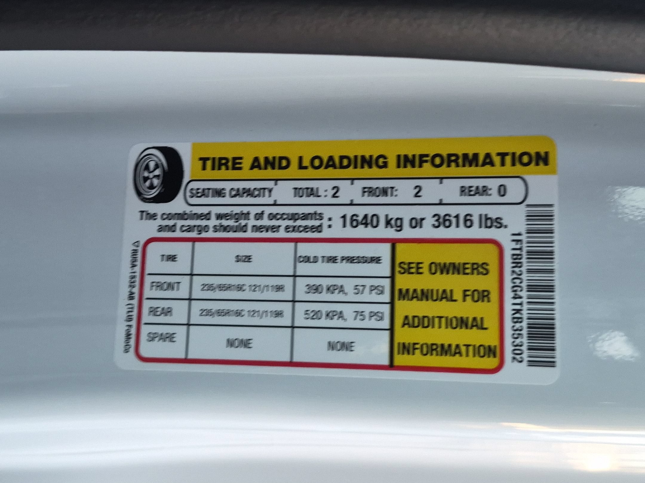 2026 Ford Transit Cargo Van Base