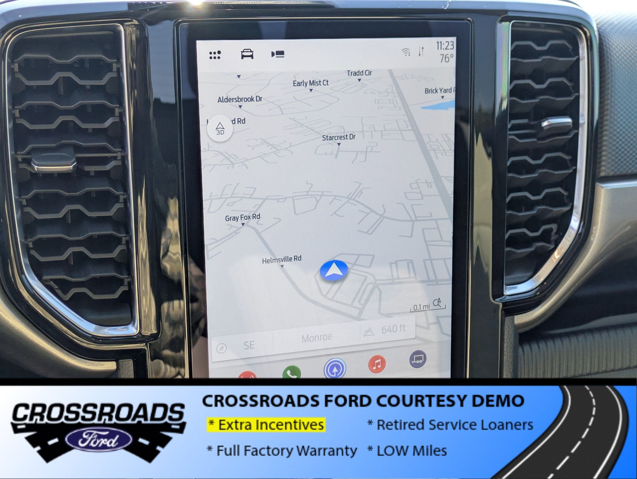 2025 Ford Ranger XLT - Crossroads Courtesy Demo