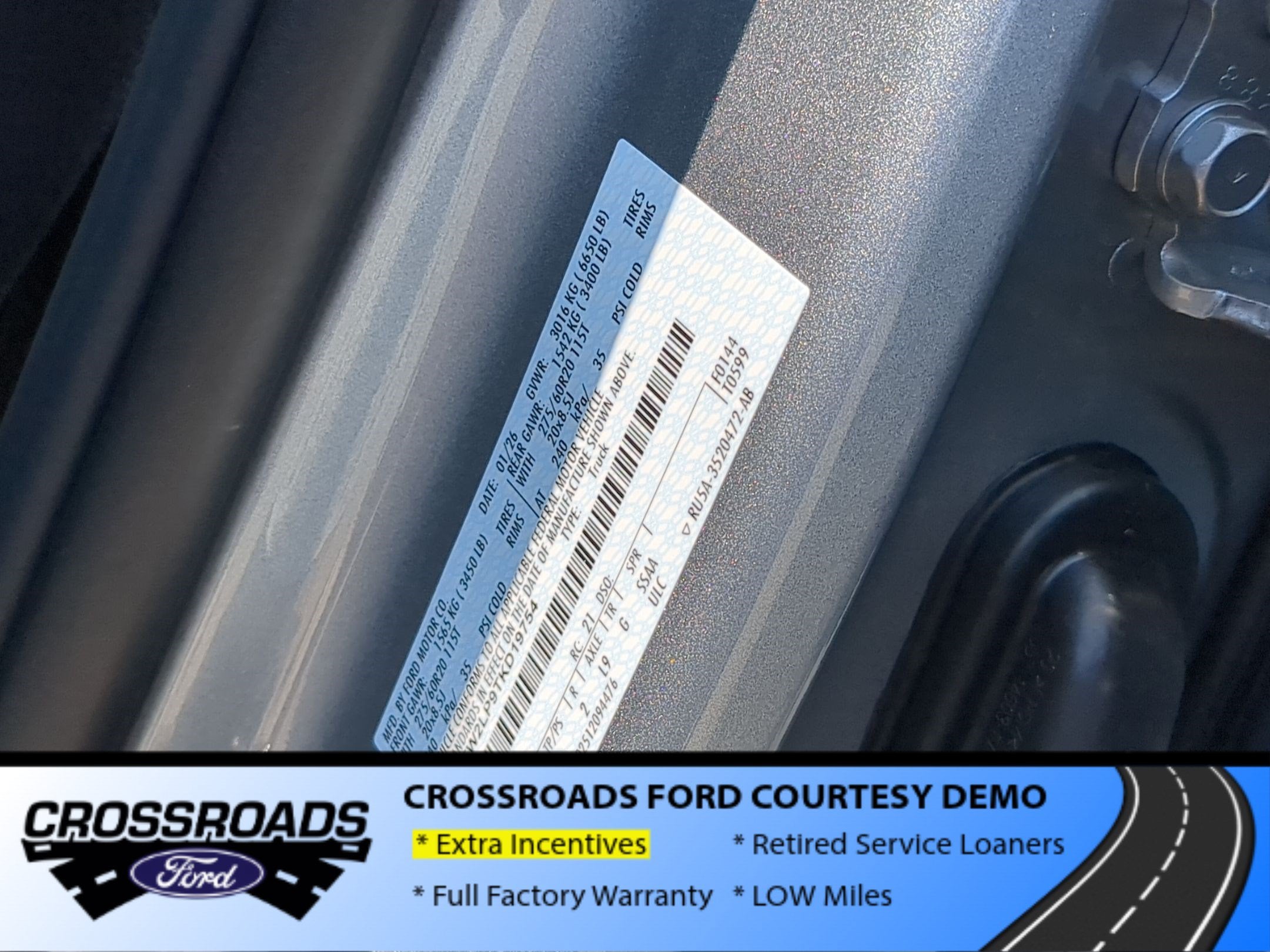 2026 Ford F-150 STX - Crossroads Courtesy Demo