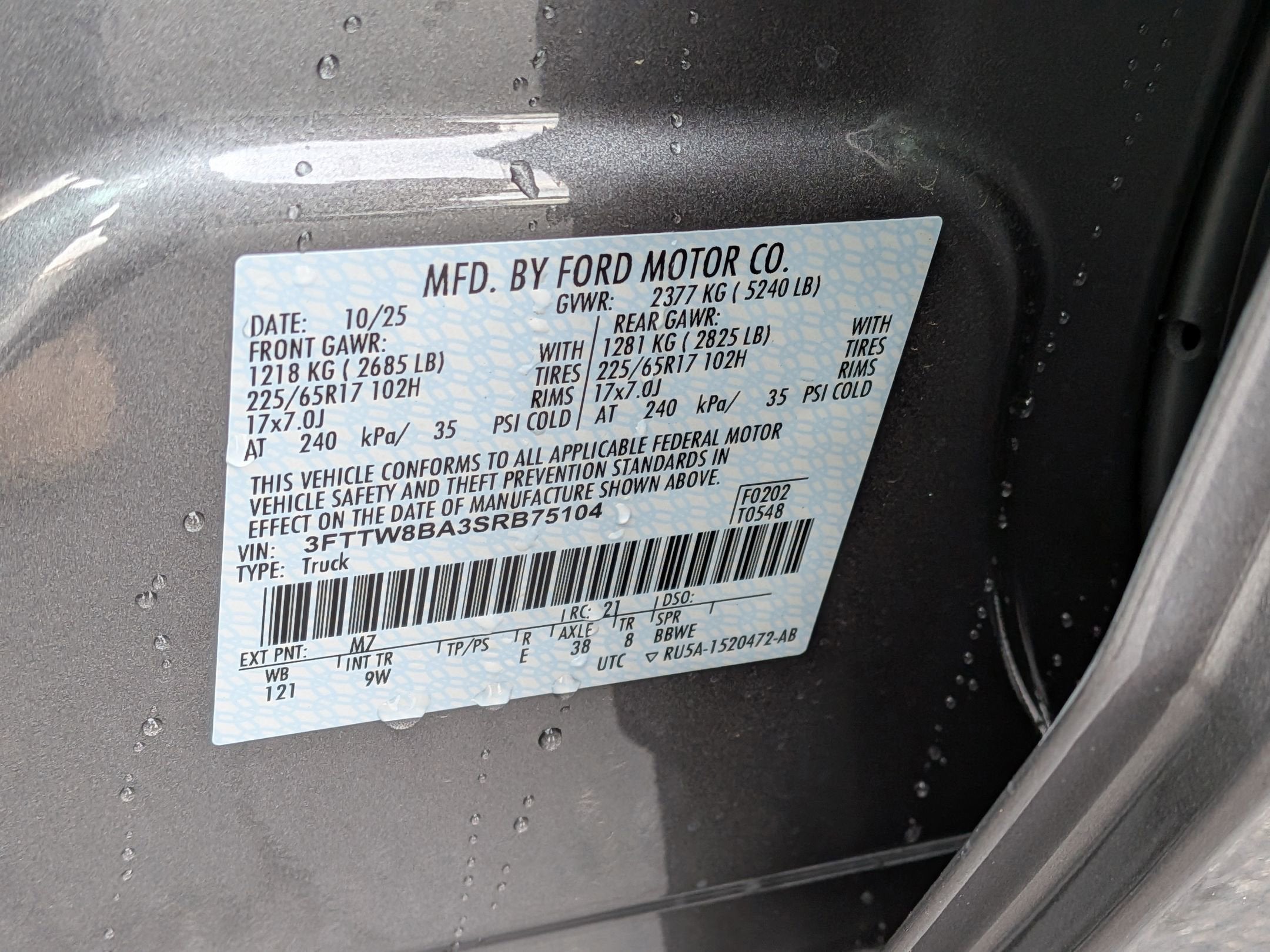 2025 Ford Maverick XL