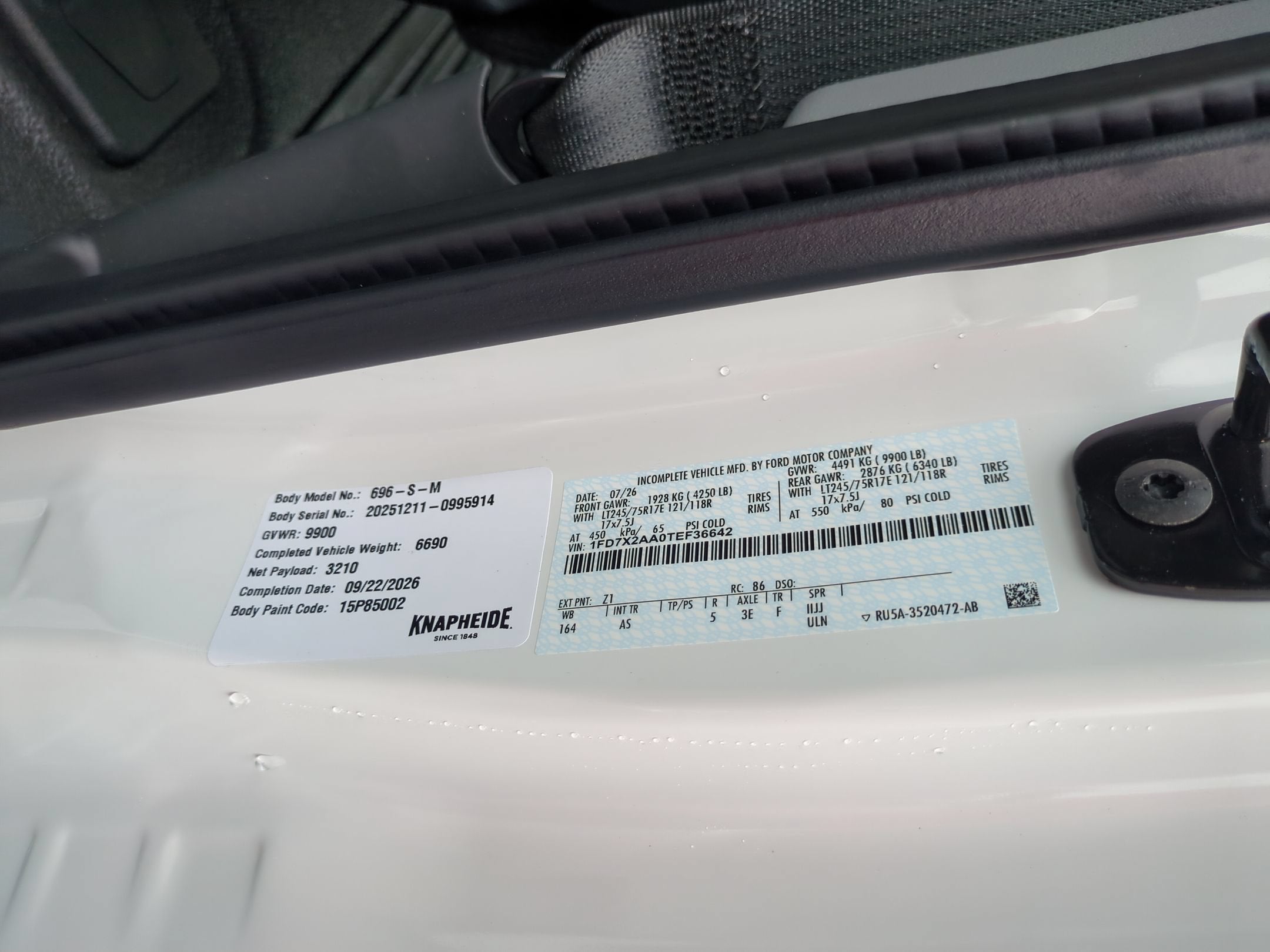 2026 Ford Super Duty F-250 SRW XL