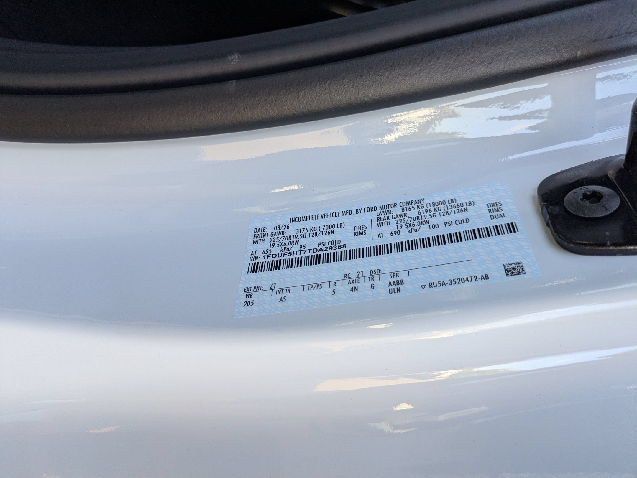 2026 Ford Super Duty F-550 DRW XL