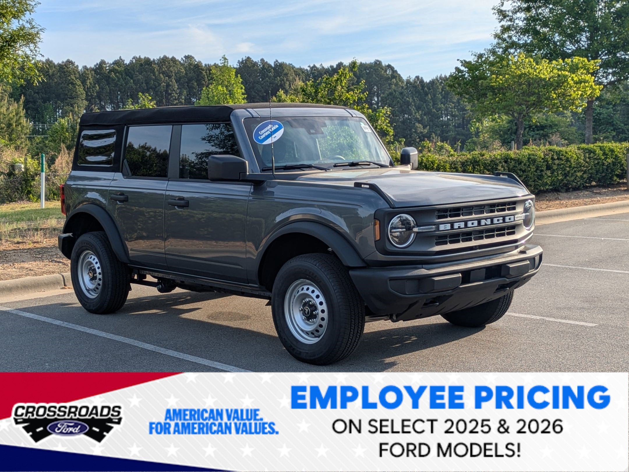 2025 Ford Bronco Base - Crossroads Courtesy Demo