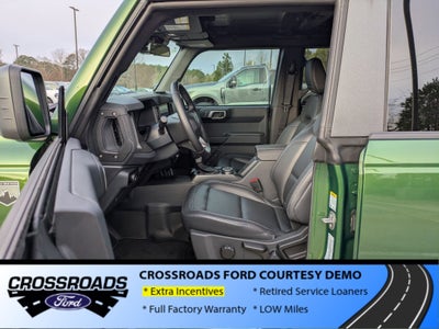 2025 Ford Bronco Big Bend - Crossroads Courtesy Demo