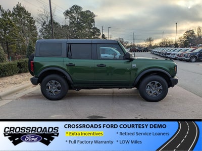 2025 Ford Bronco Big Bend - Crossroads Courtesy Demo