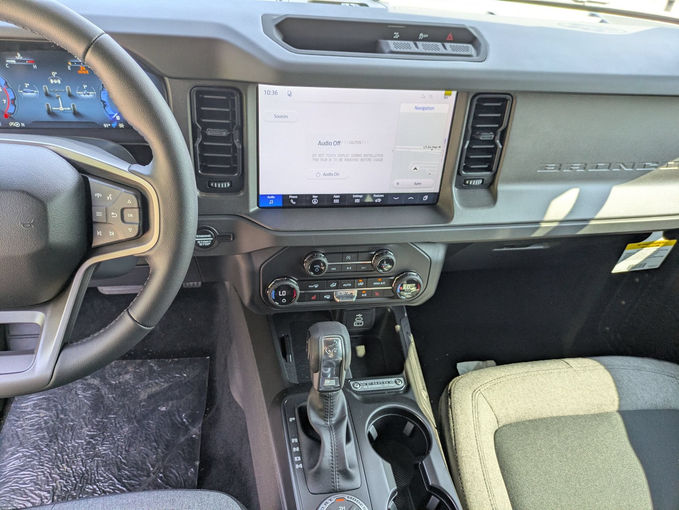2026 Ford Bronco Big Bend Matte Black Accessory Package