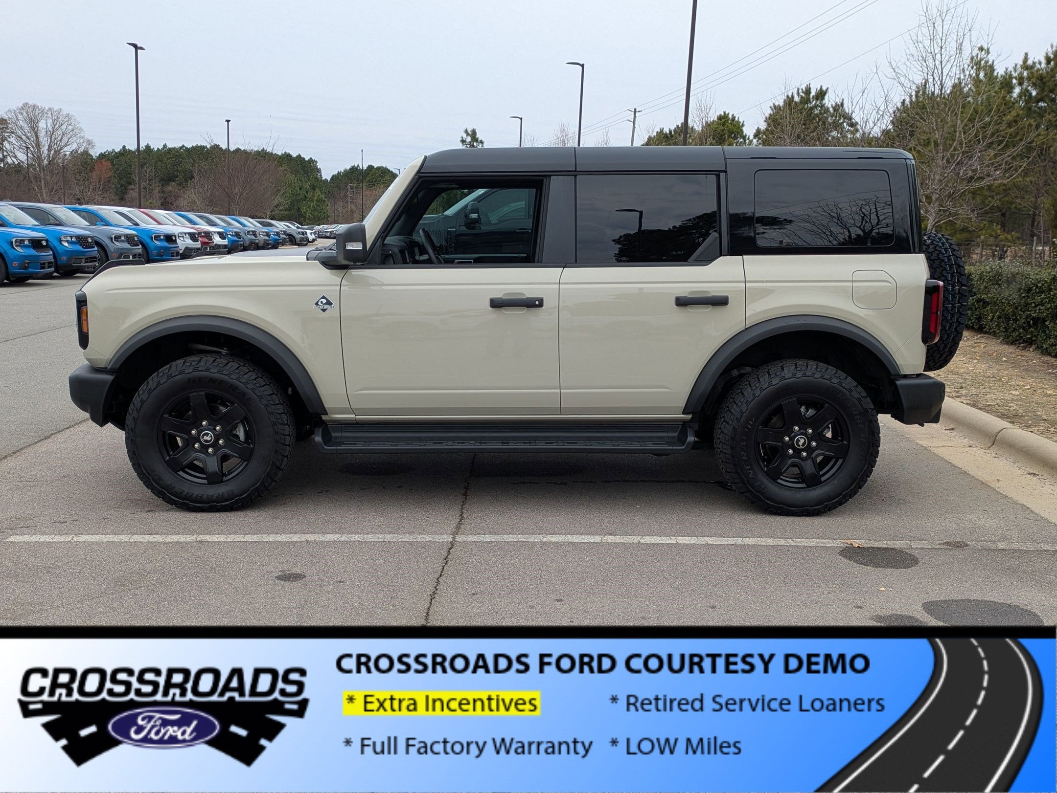 2025 Ford Bronco Outer Banks - Crossroads Courtesy Demo